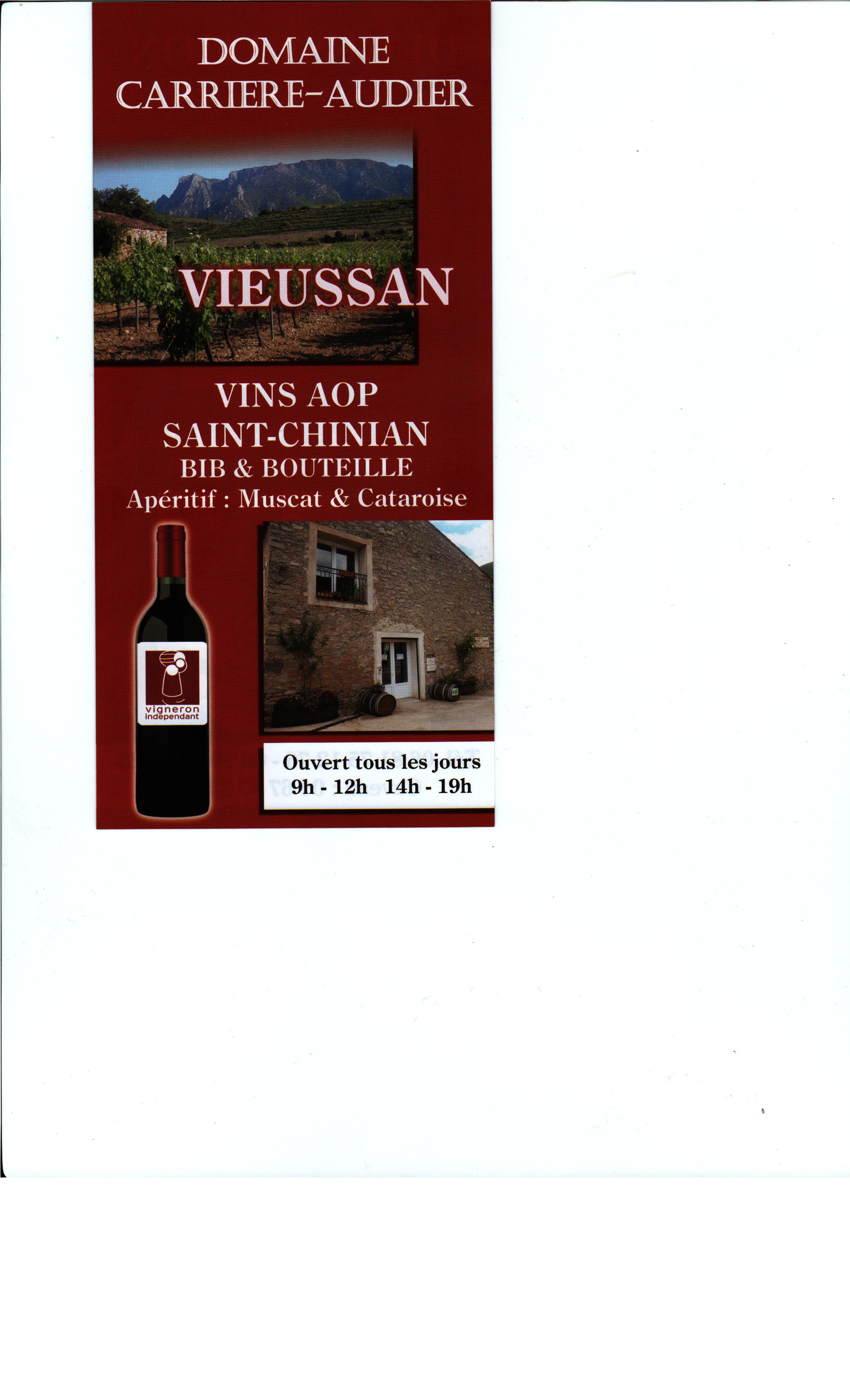 DOMAINE CARRIERE AUDIER