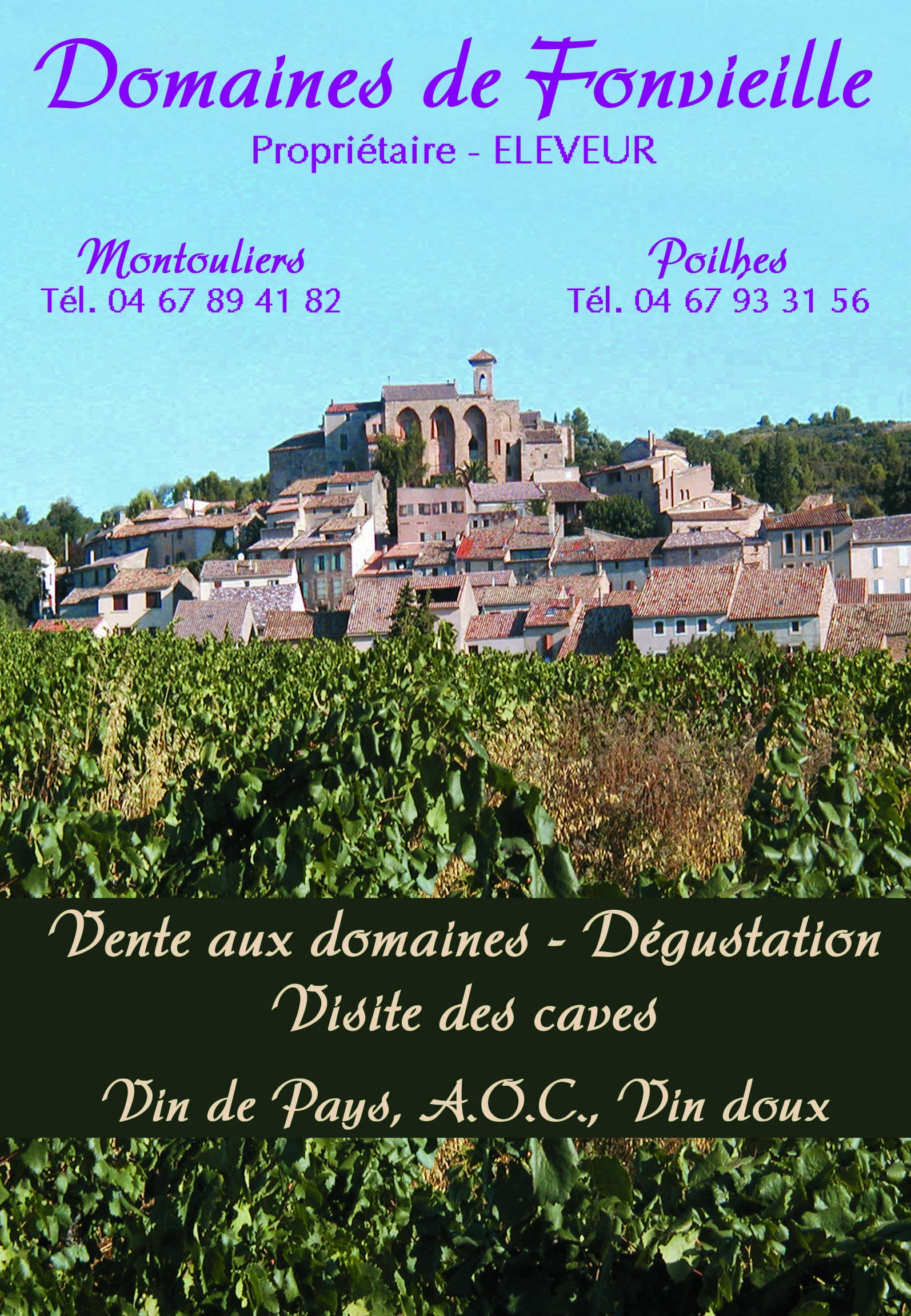 Domaines  fonvieille