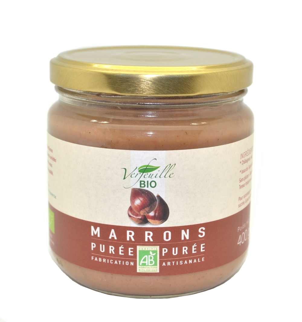 Puree de marron BIO 400g