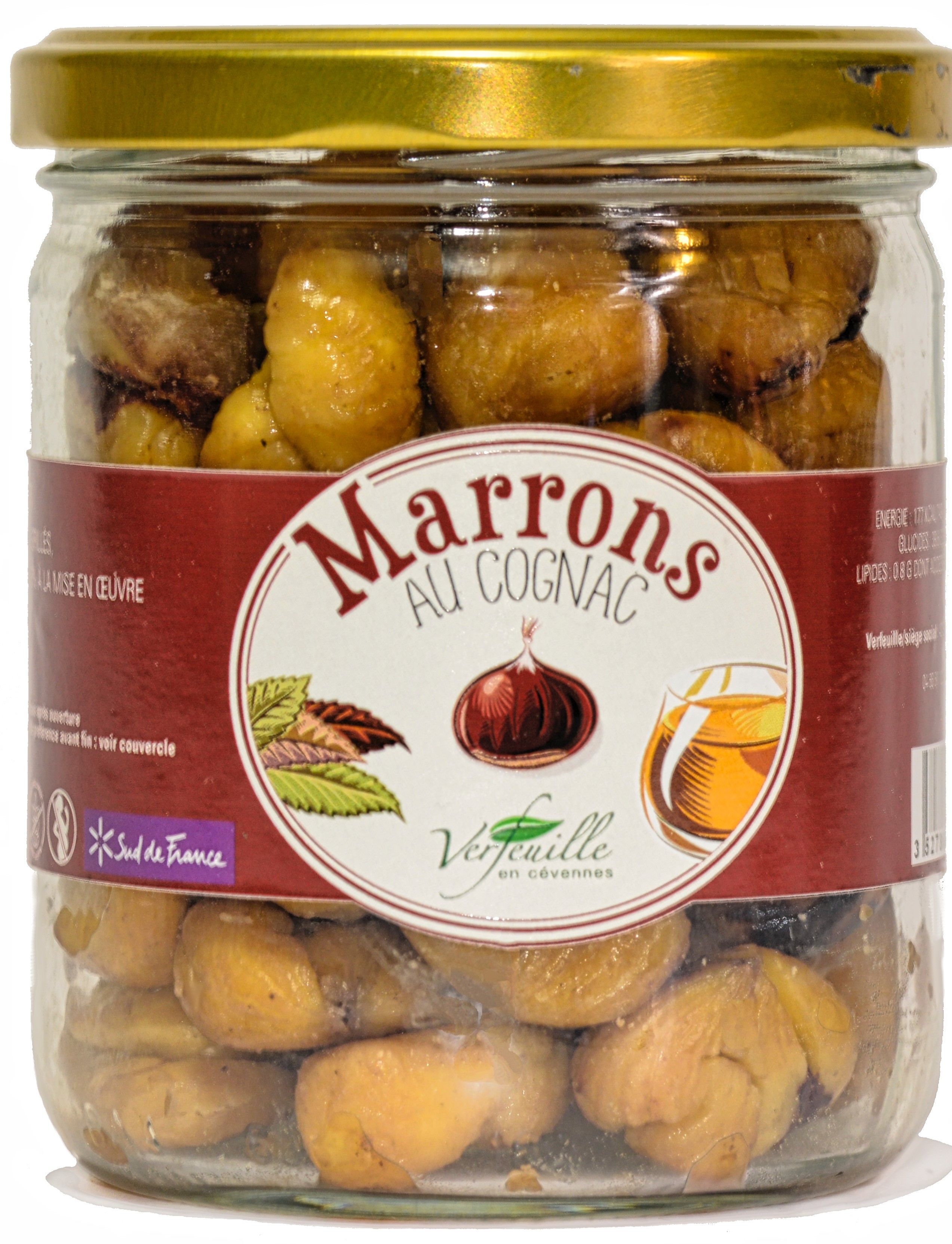 Marrons au cognac 240g