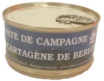 Pate de campagne a la cartagene de Berlou