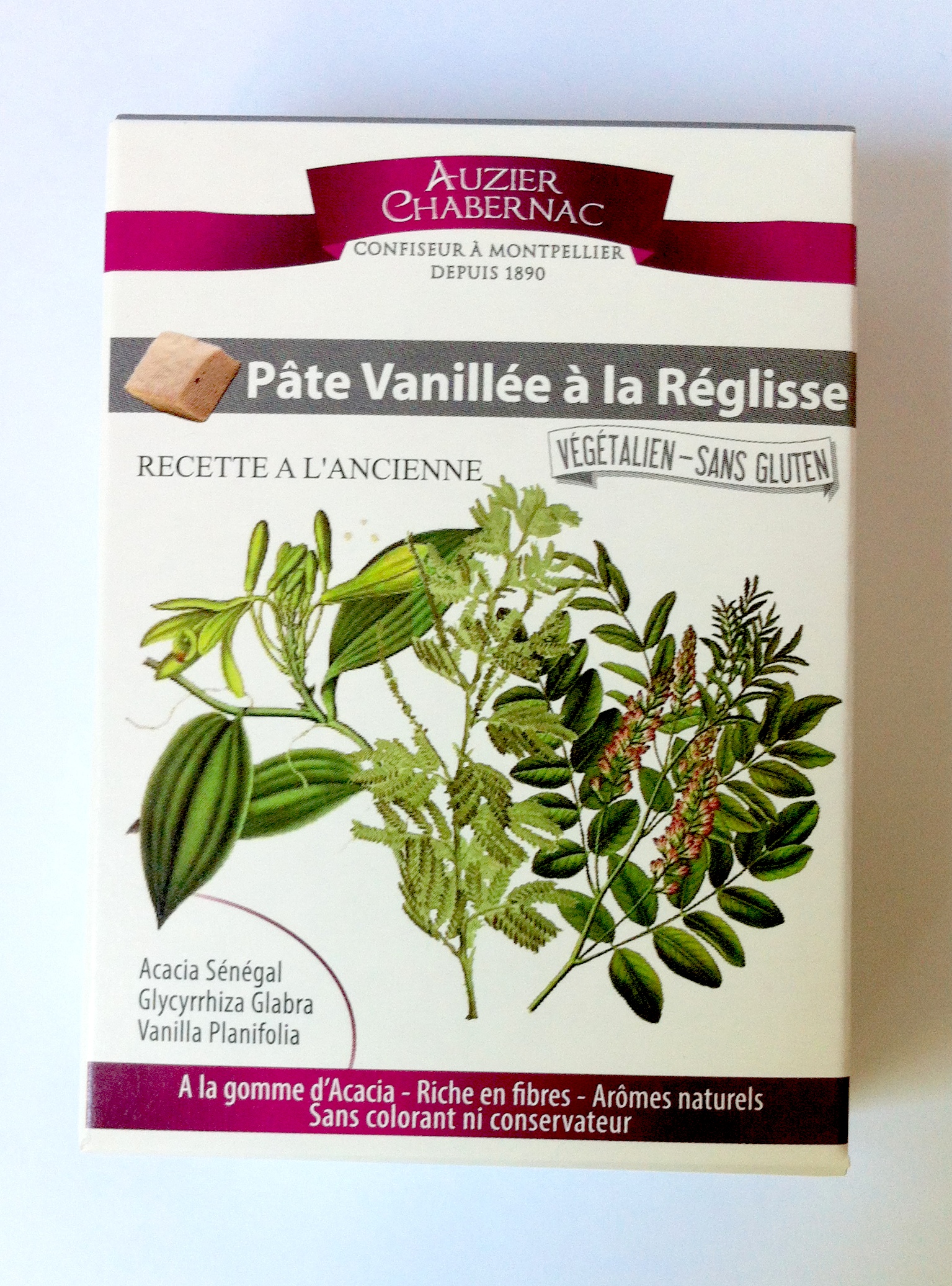 Etuis Pocket Pâte Vanillée à la Réglisse