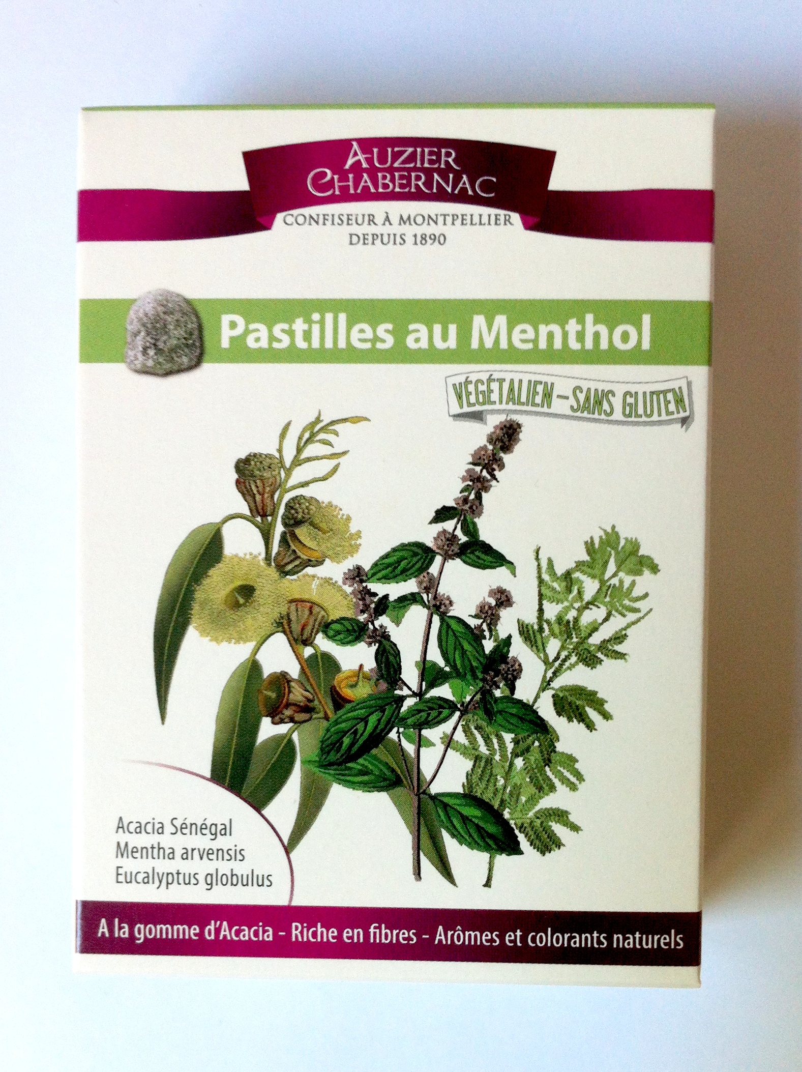 Etuis Pocket Pastilles au Menthol