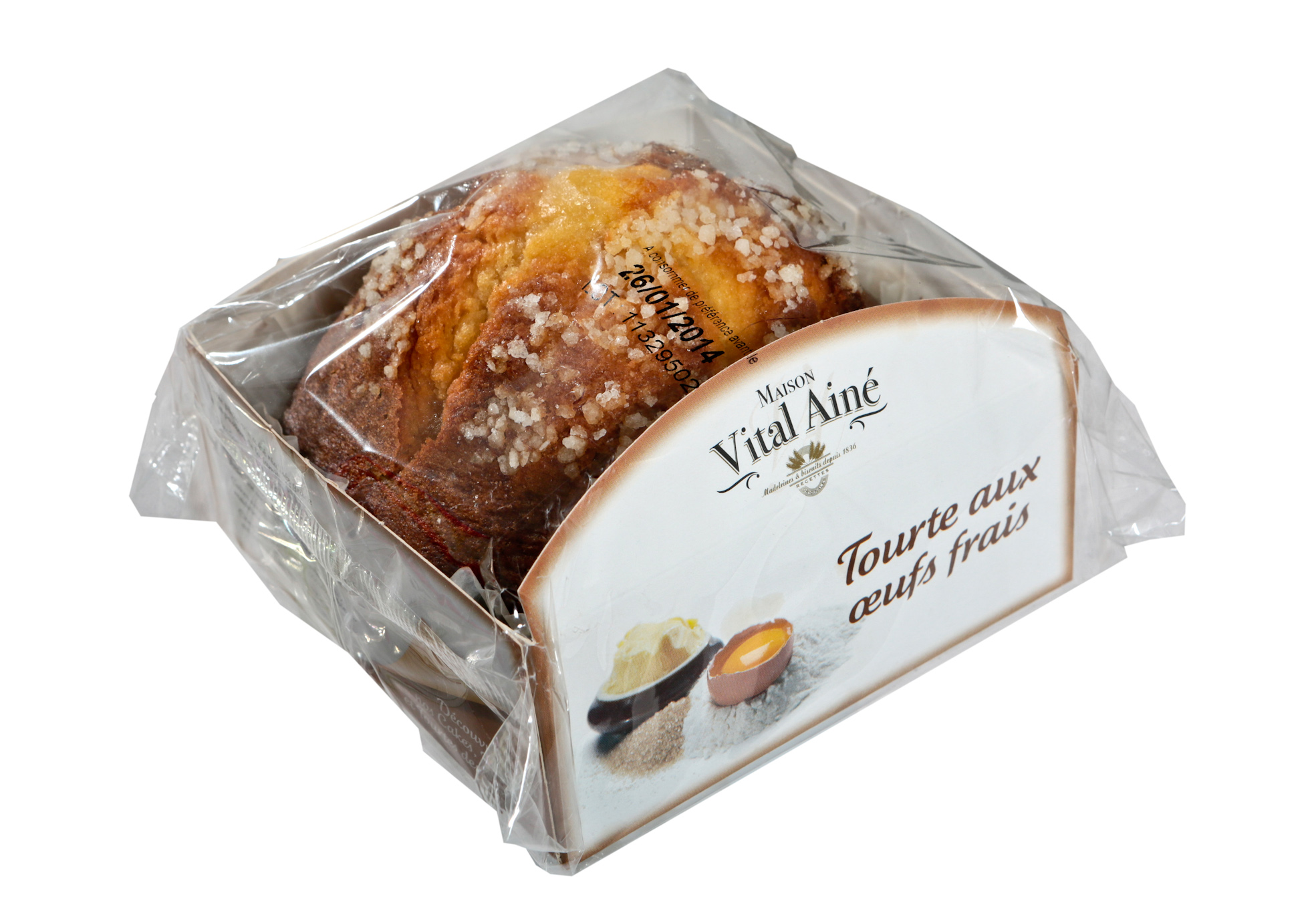 TOURTE AUX OEUFS FRAIS