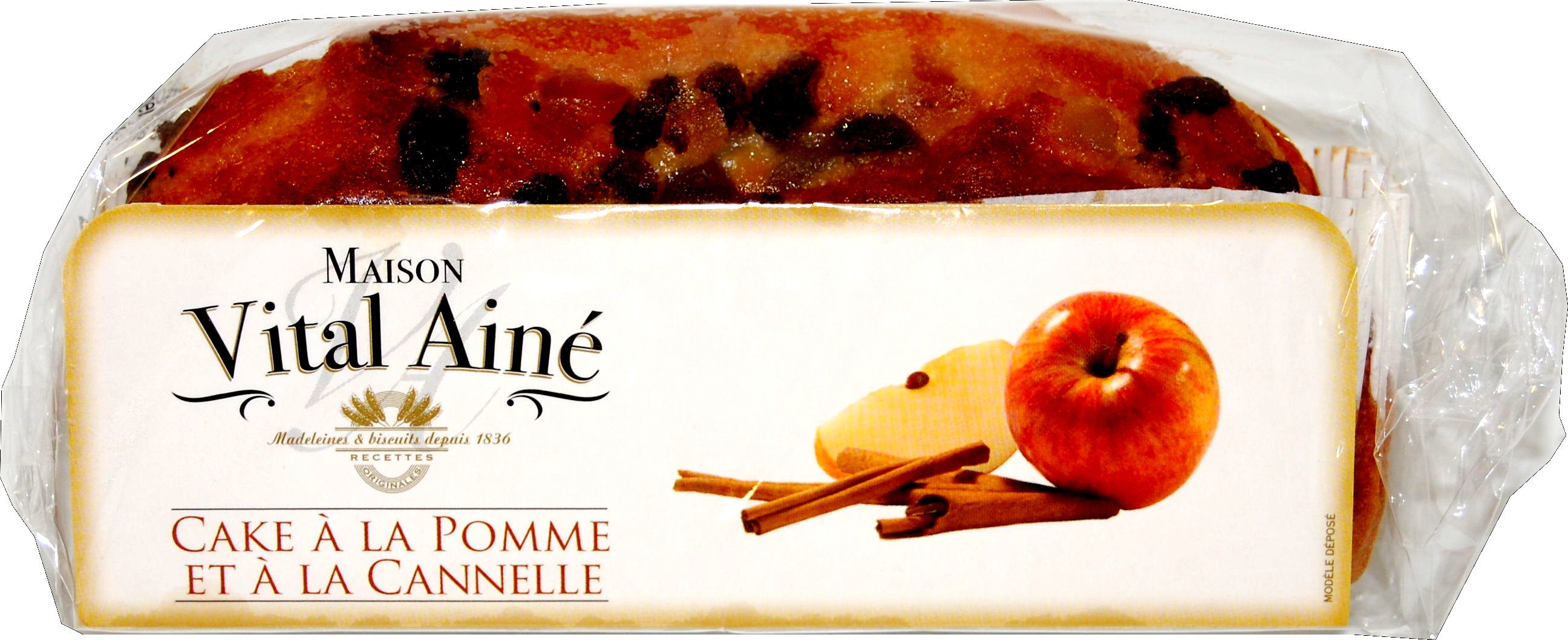 CAKE POMME CANNELLE