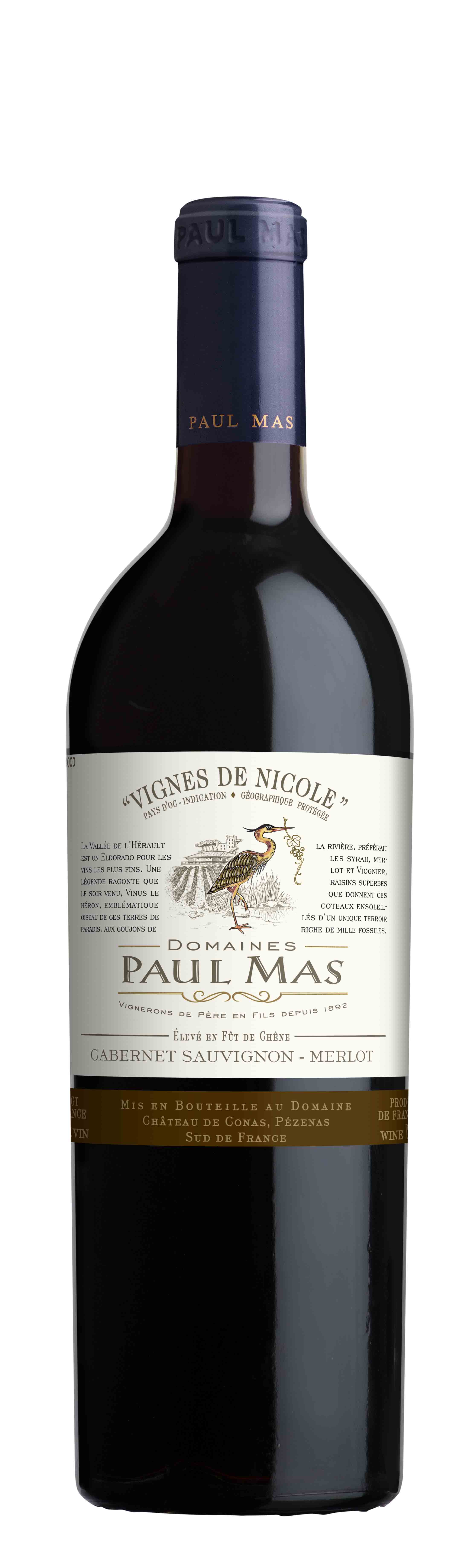 Vignes de Nicole Carbernet Sauvignon Merlot