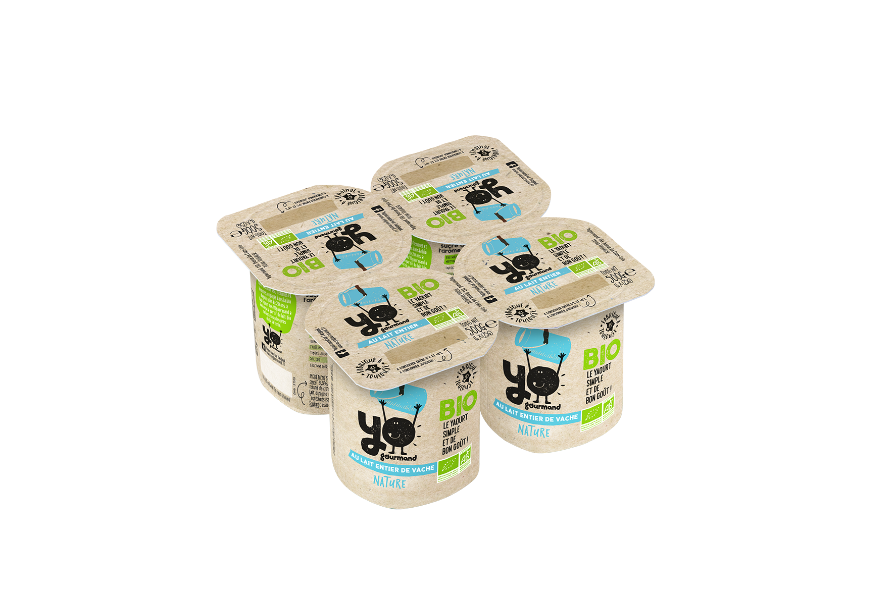 Yaourt Bio nature Yogourmand