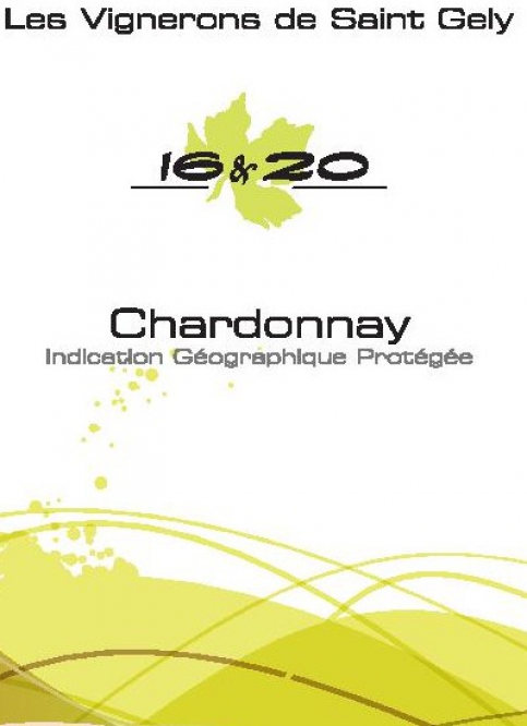 Vin de pays d'OC Chardonnay blanc