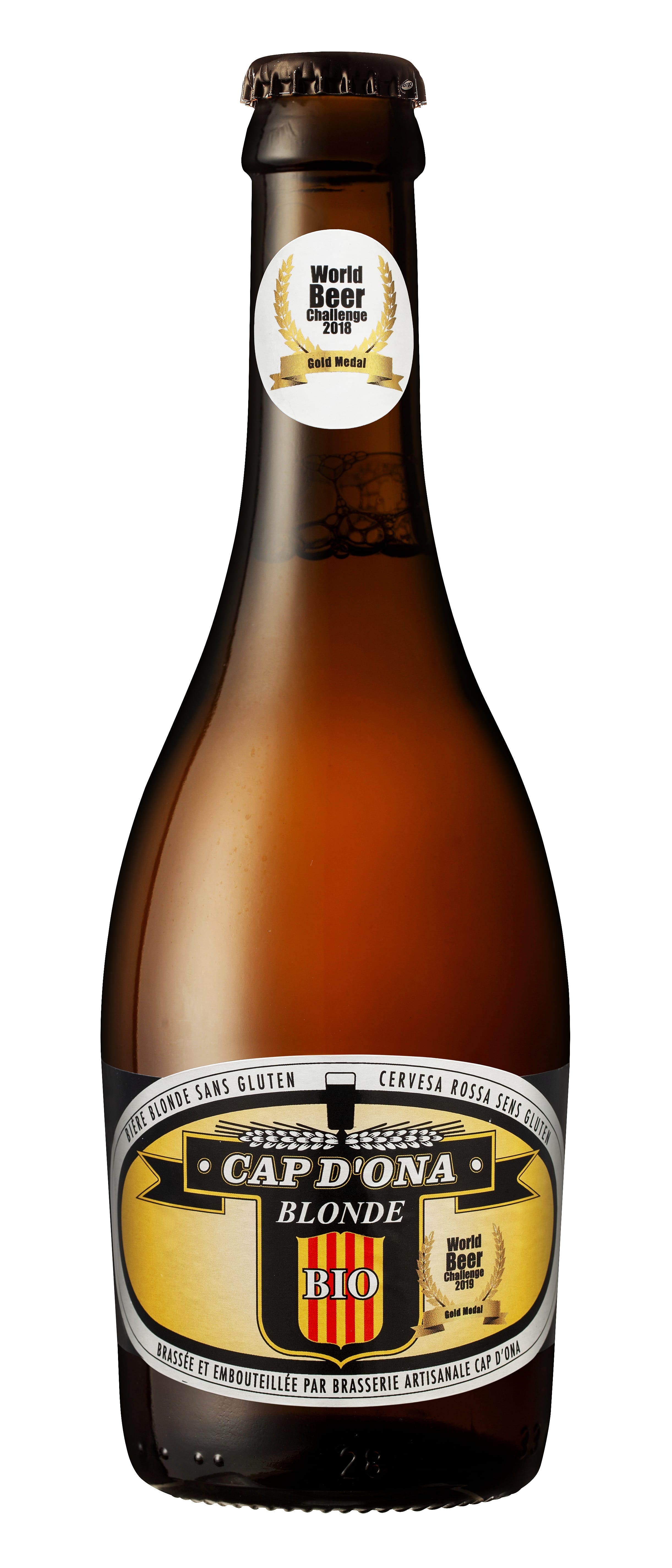 BIERE CAP D ONA BLONDE BIO SANS GLUTEN