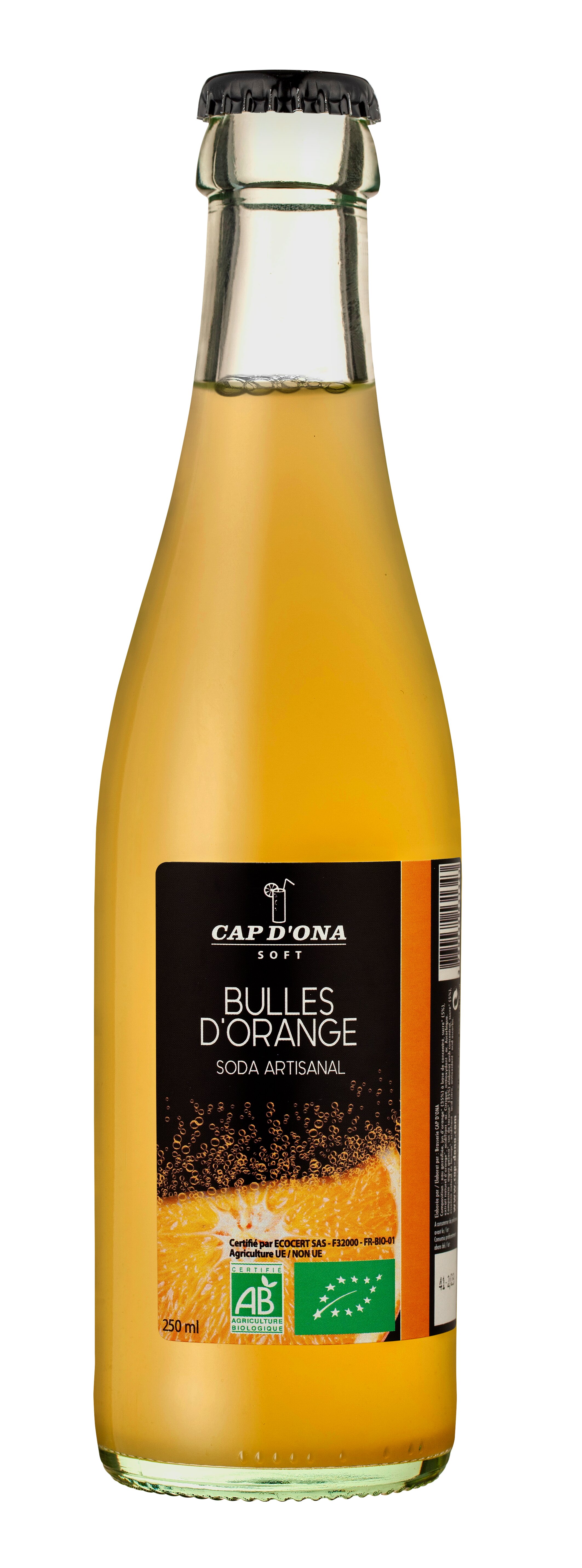 SODAS CAP D ONA BULLES D ORANGE
