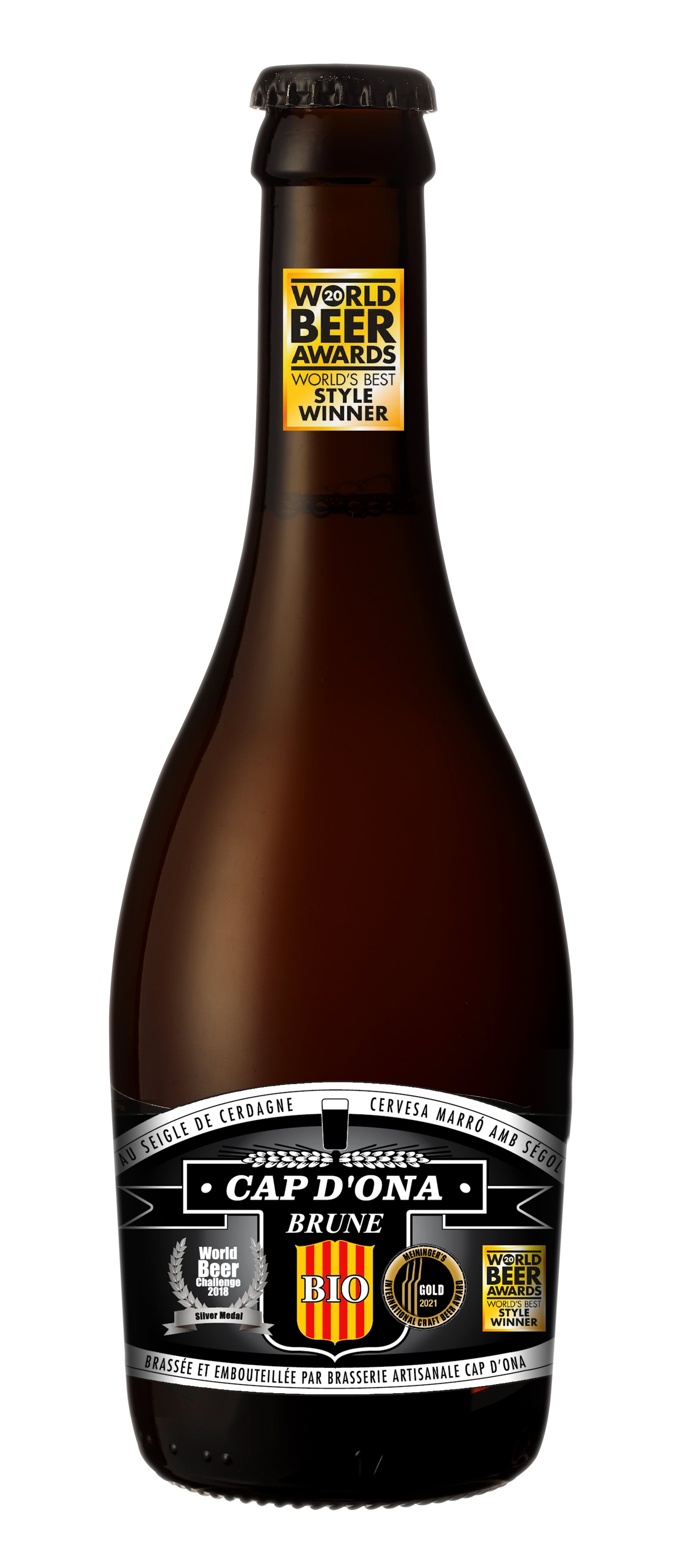 BIERE CAP D ONA Brune BIO