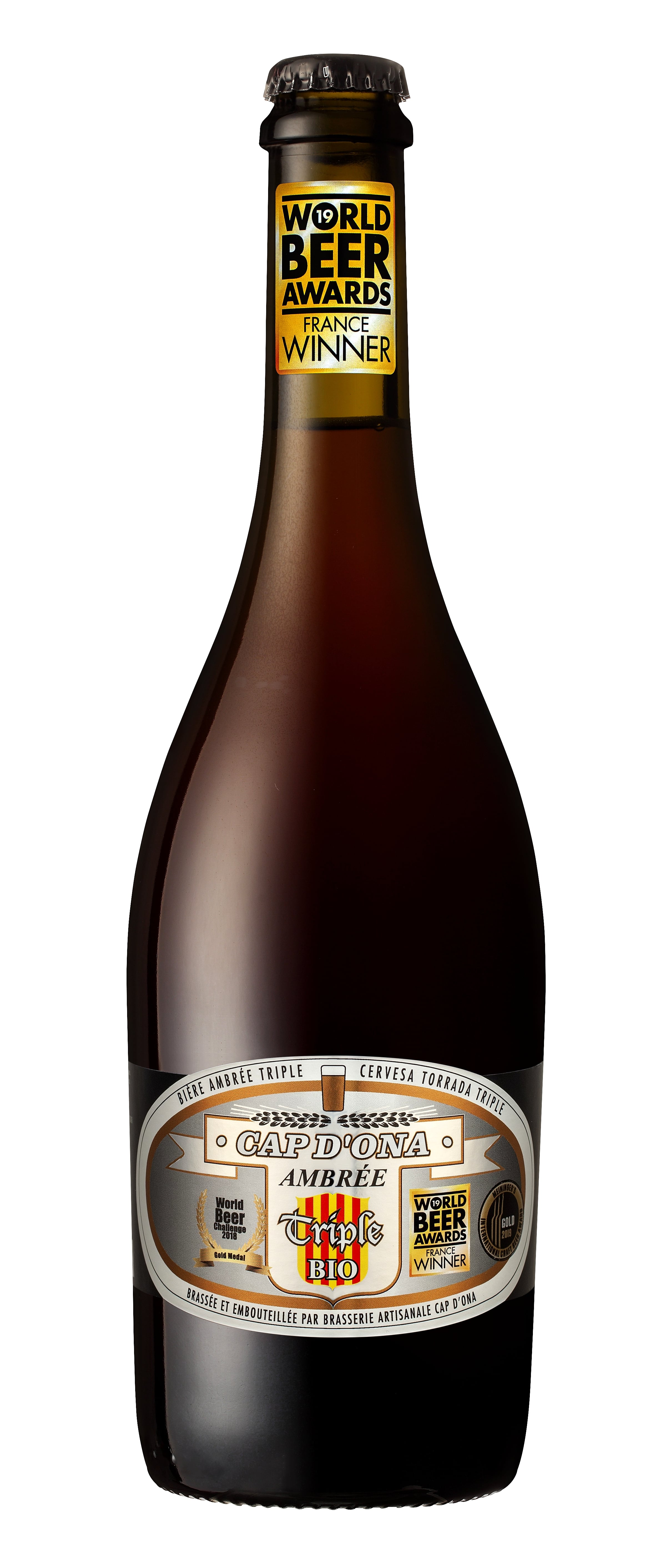 BIERE CAP D ONA Ambree Triple BIO