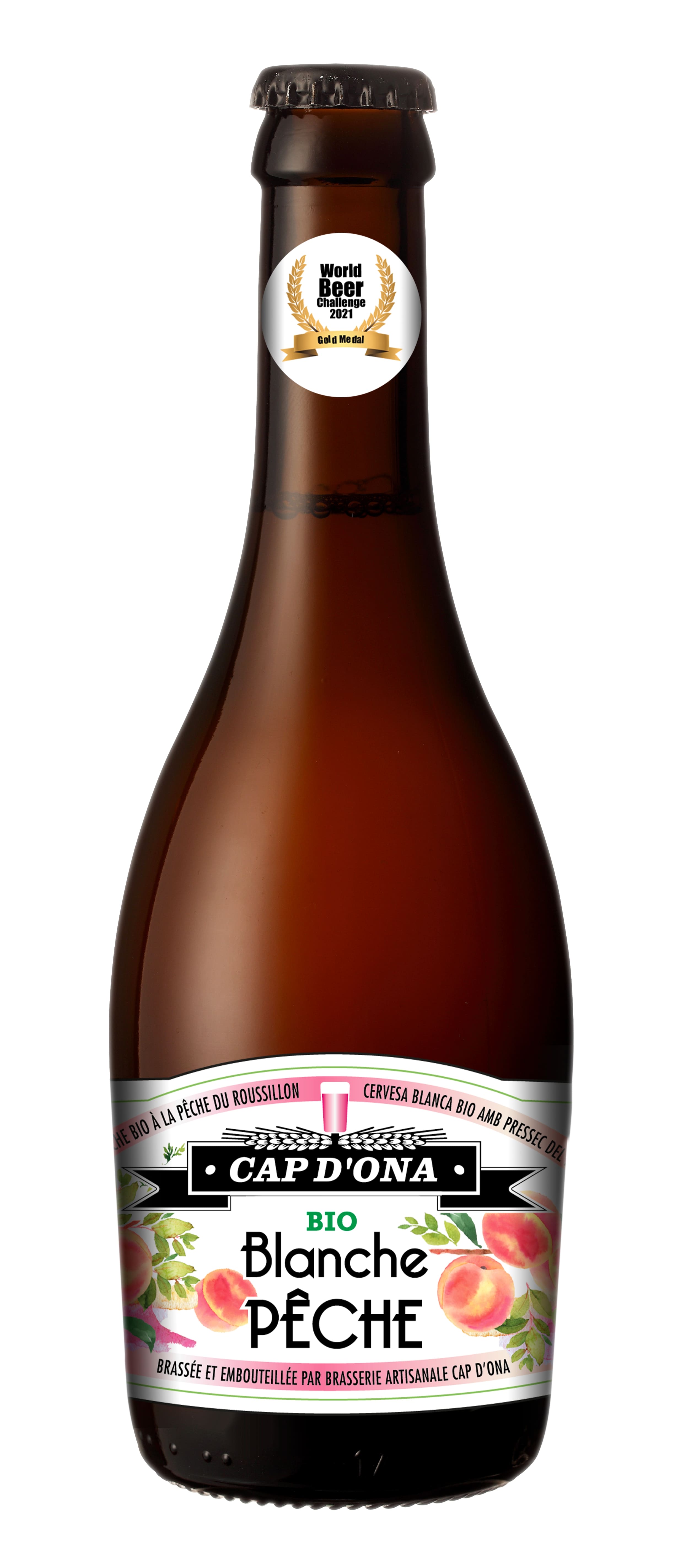 BIERE CAP D ONA Blanche Bio a La Peche du Roussillon