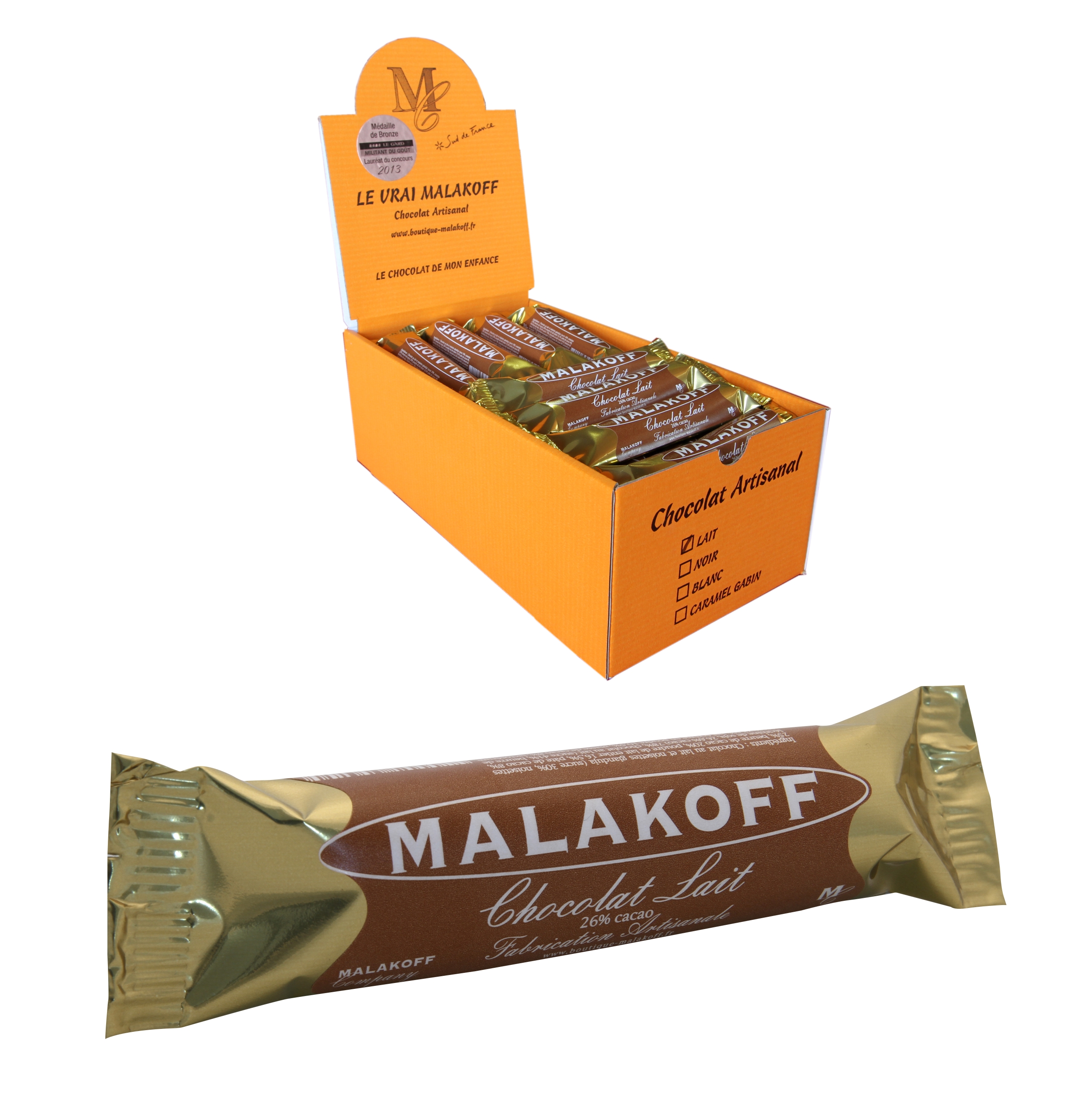 Chocolat Malakoff Lait