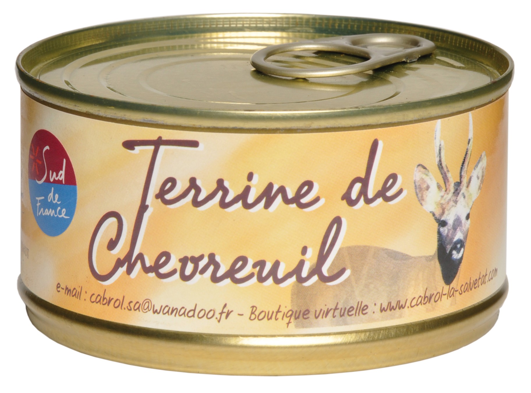 Boite / Verrine de Terrine de Chevreuil