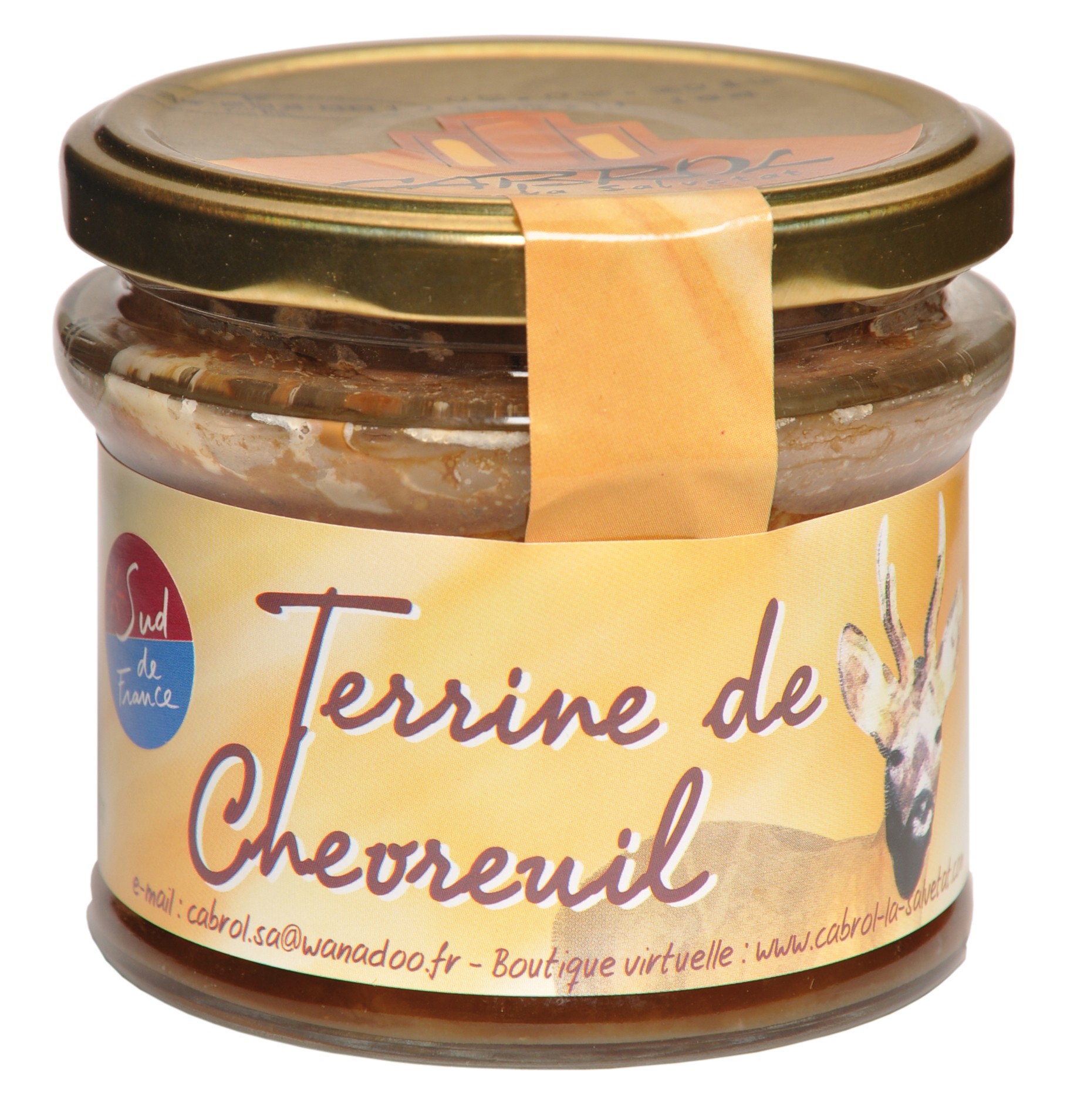 Boite / Verrine de Terrine de Chevreuil