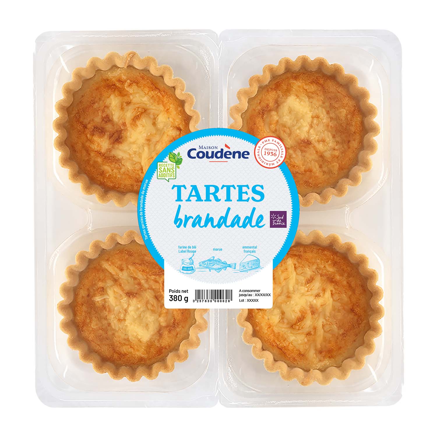 Tartes brandade