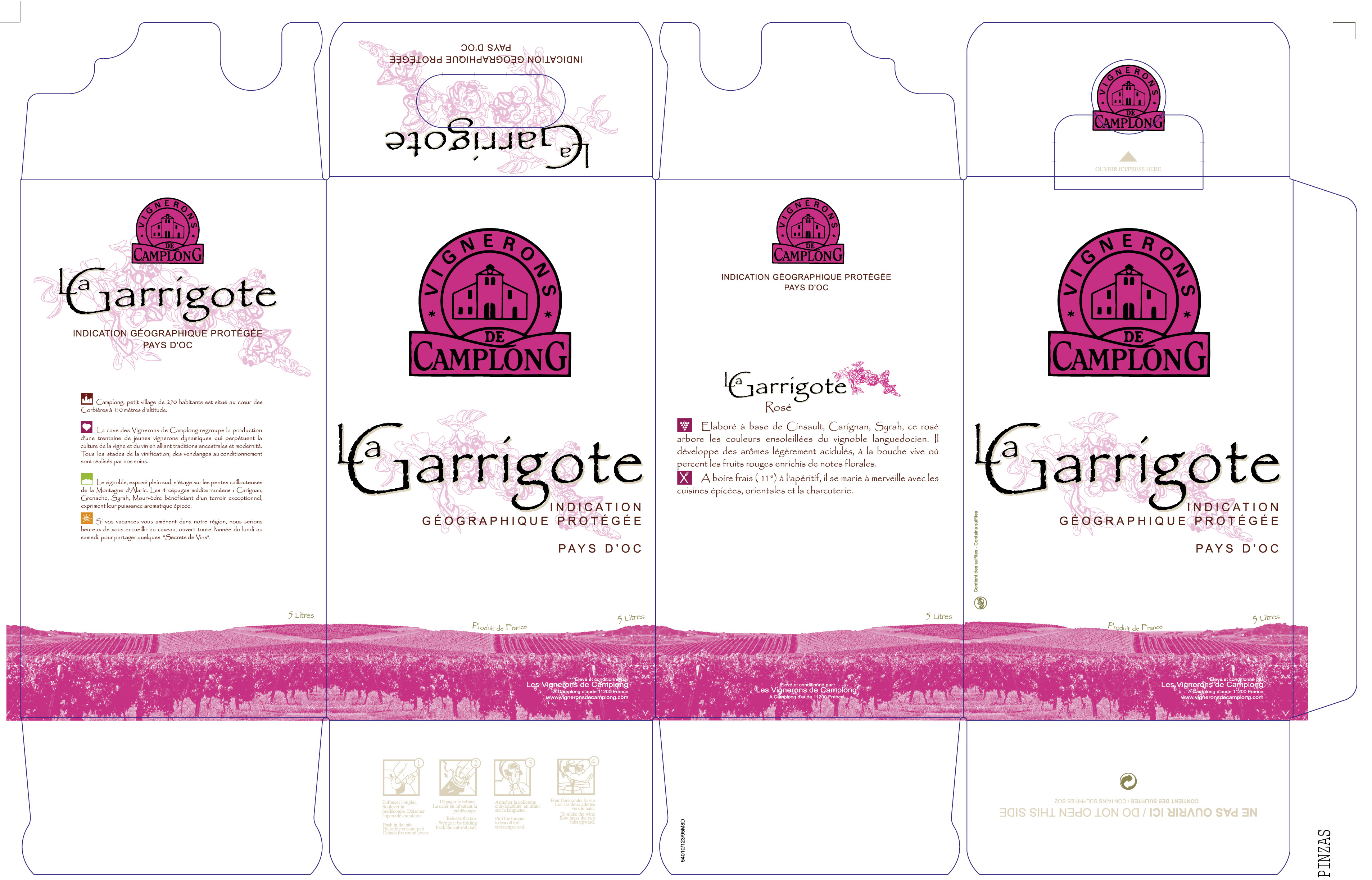 GARRIGOTE ROSE