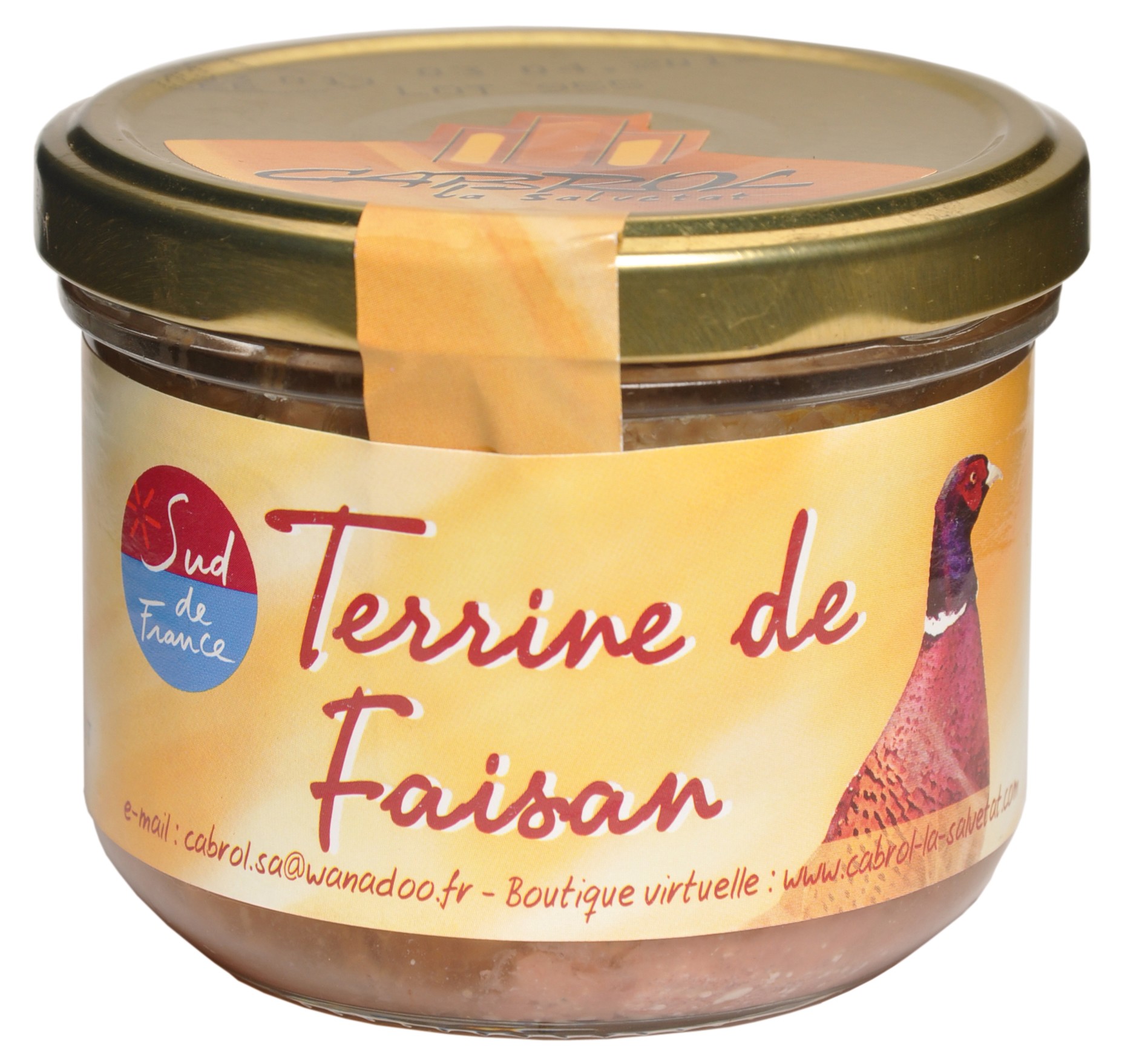 Boite / Verrine de Terrine de Faisan
