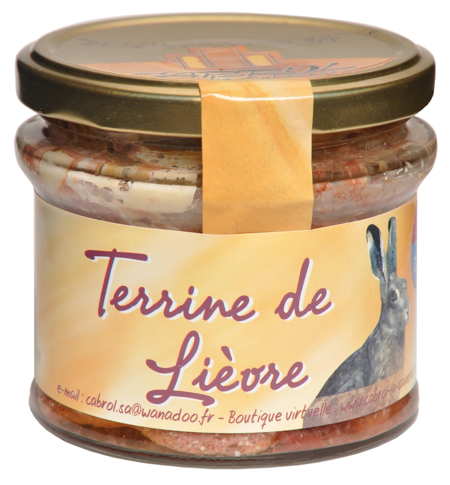 Boite / Verrine de Terrine de Lievre