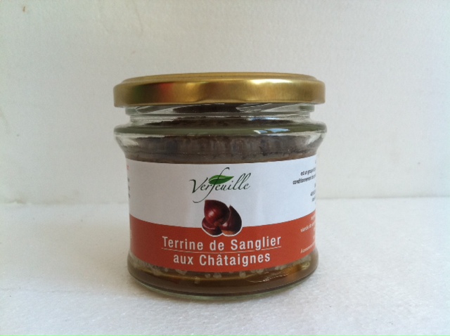 Pate de sanglier a la chataigne