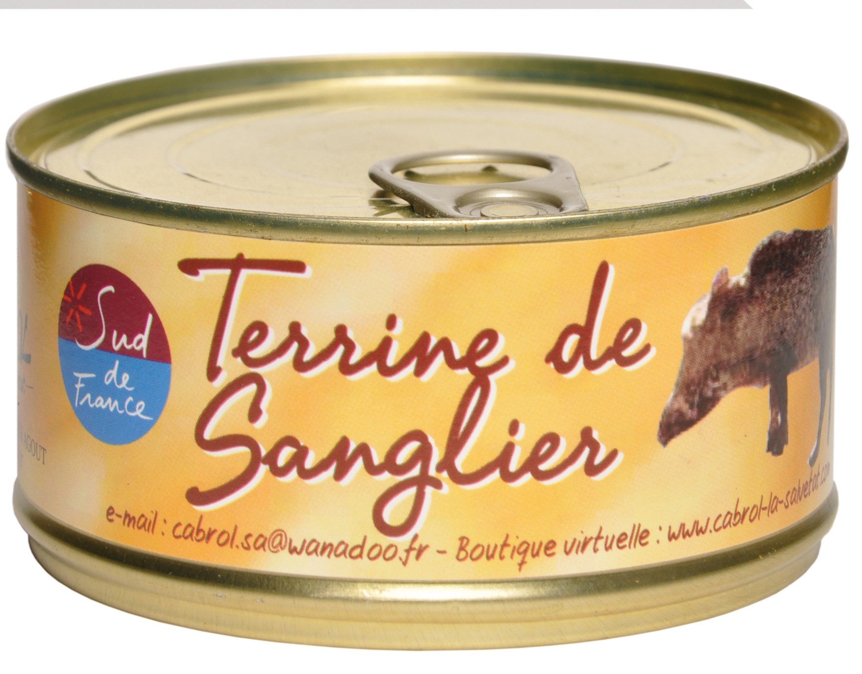 Boite / Verrine de Terrine de Sanglier
