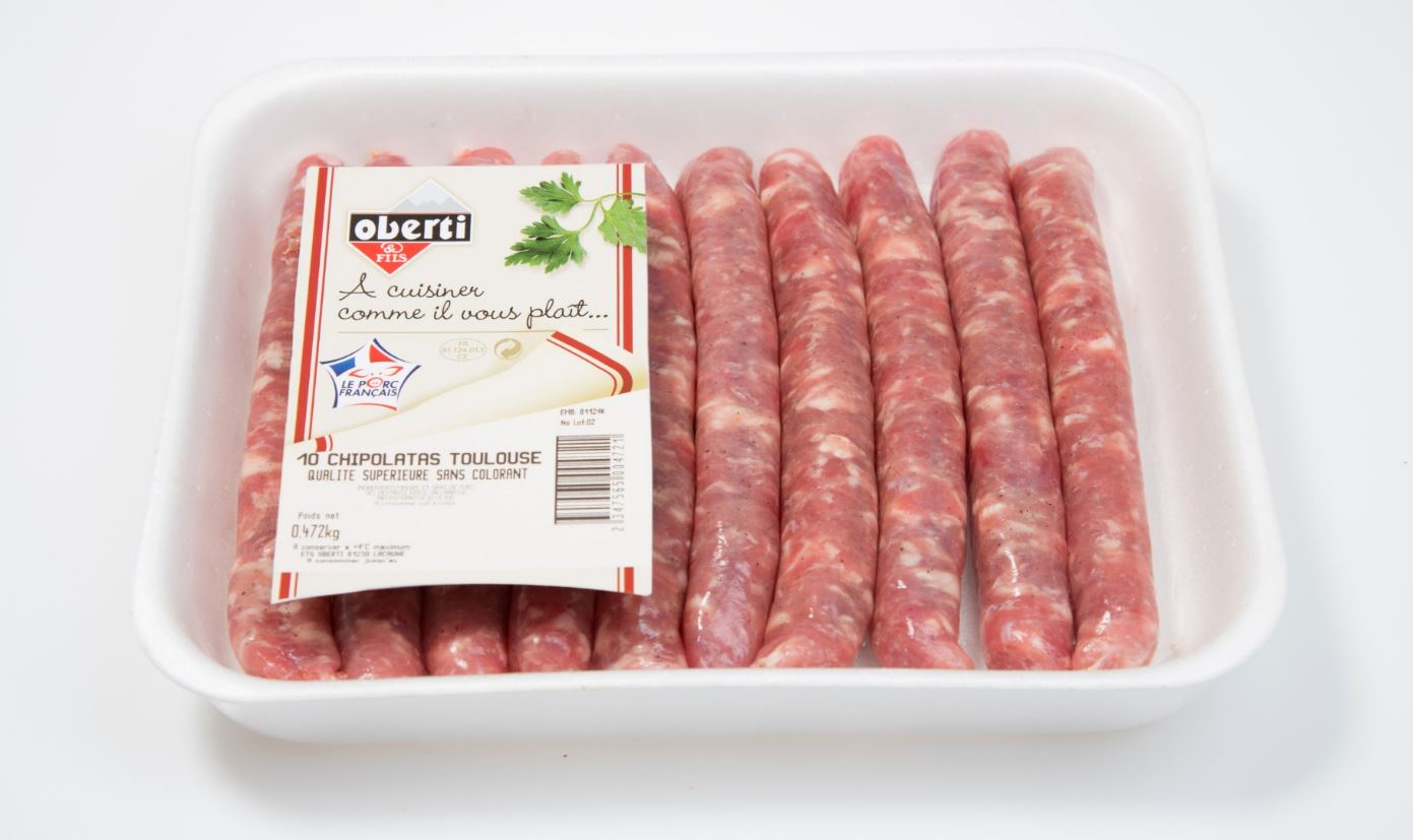 Chipolatas supérieure VPF x10