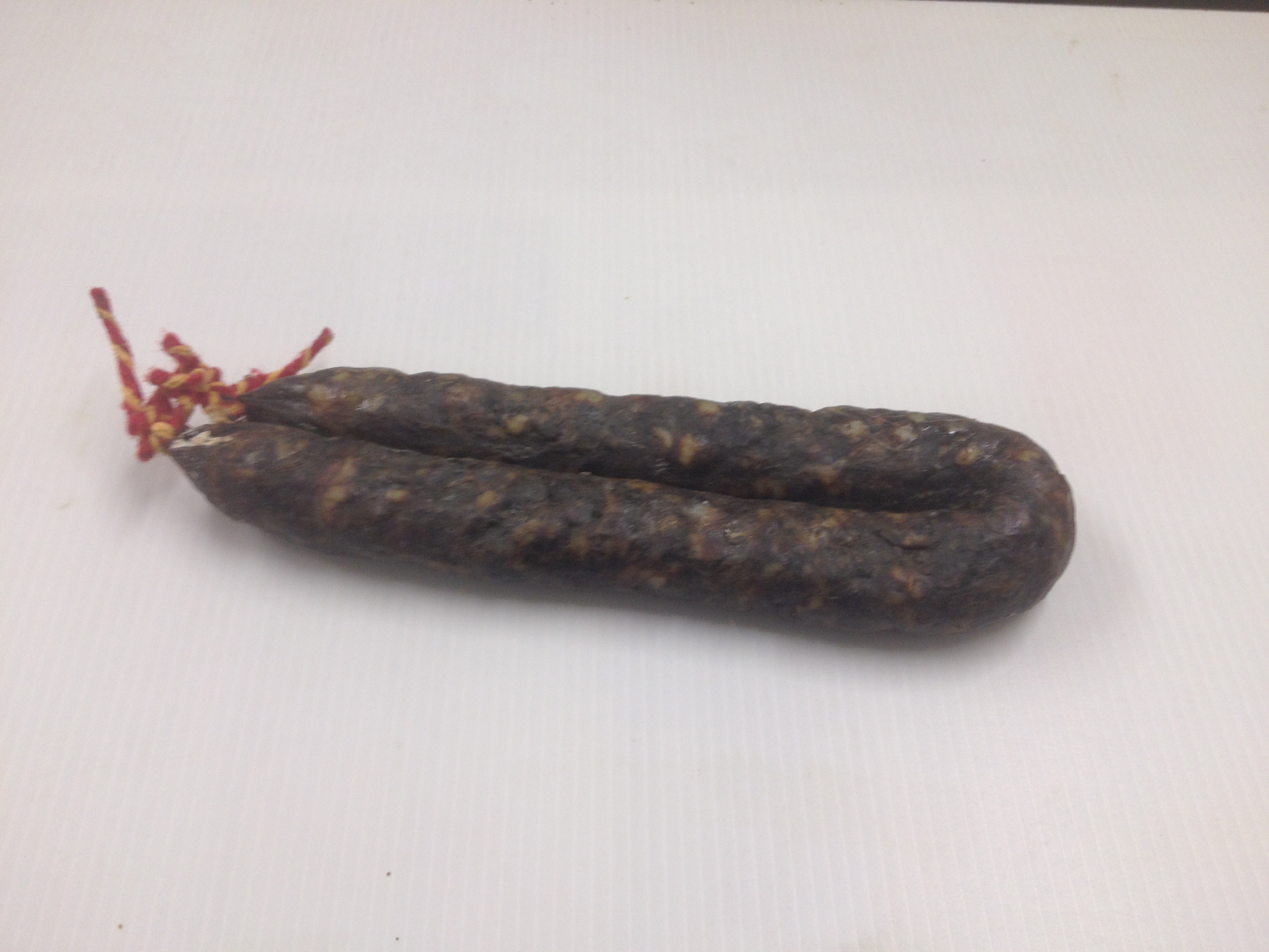 Saucisse de foie d'autruche
