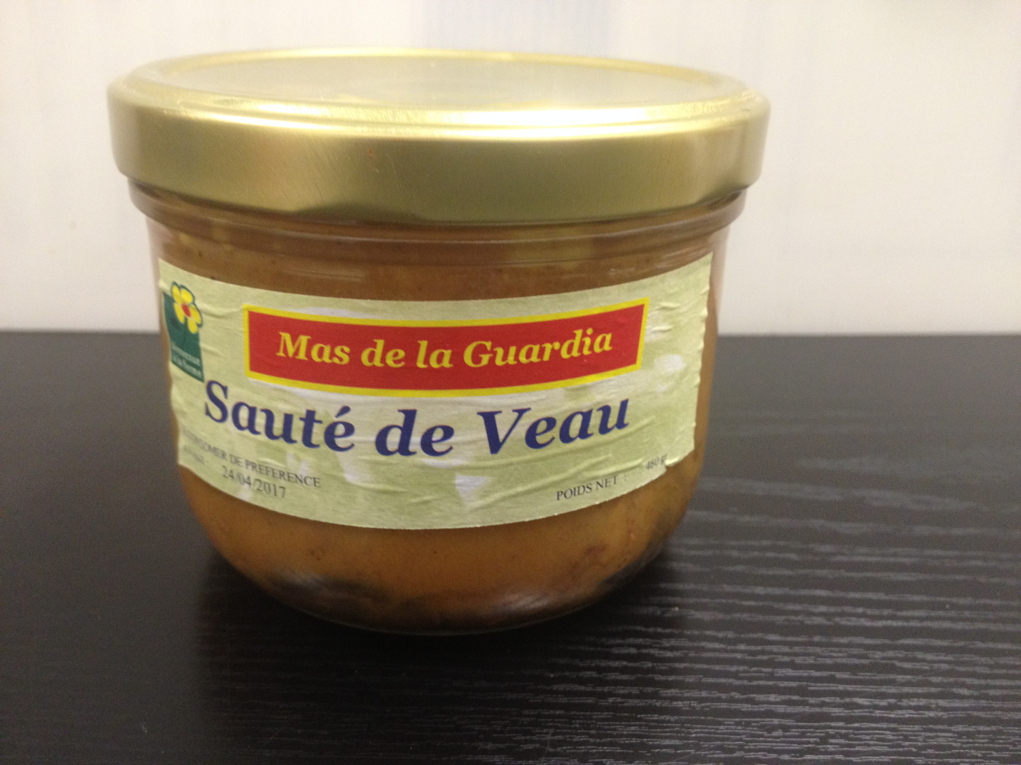 Sauté veau au banyuls