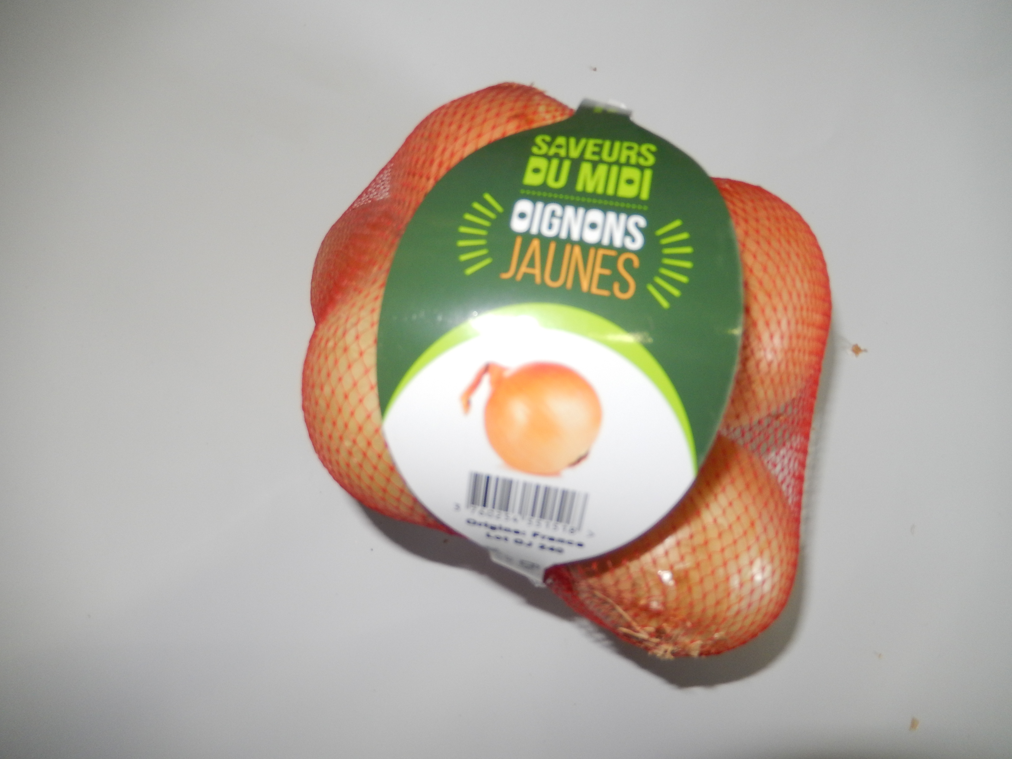 Oignons jaunes