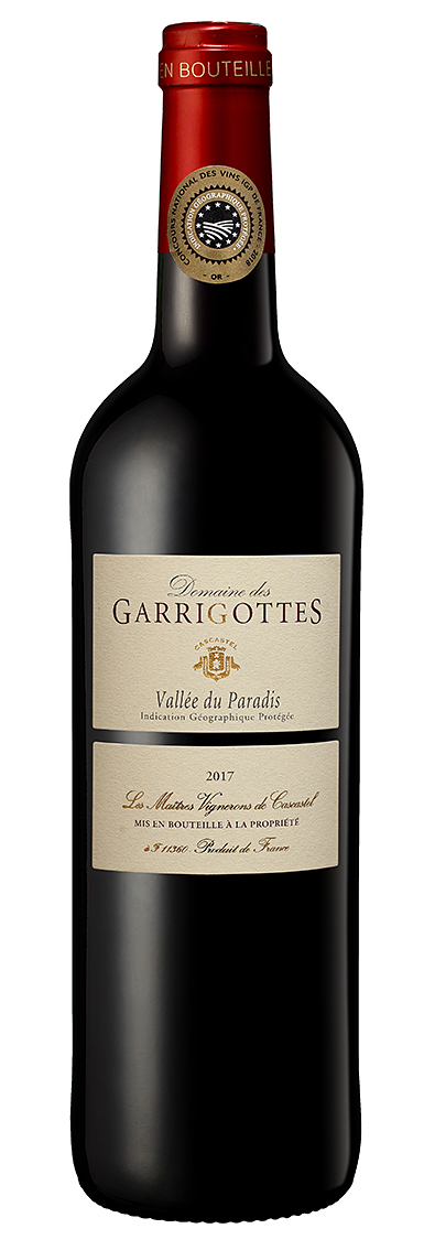 IGP Vallée du Paradis Domaine des Garrigottes rouge 2017