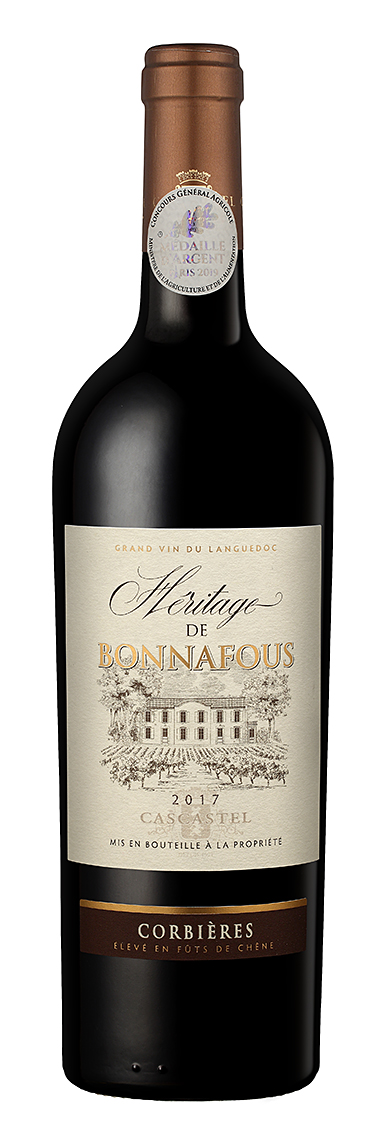 CORBIÈRES Héritage de Bonnafous rouge 2017