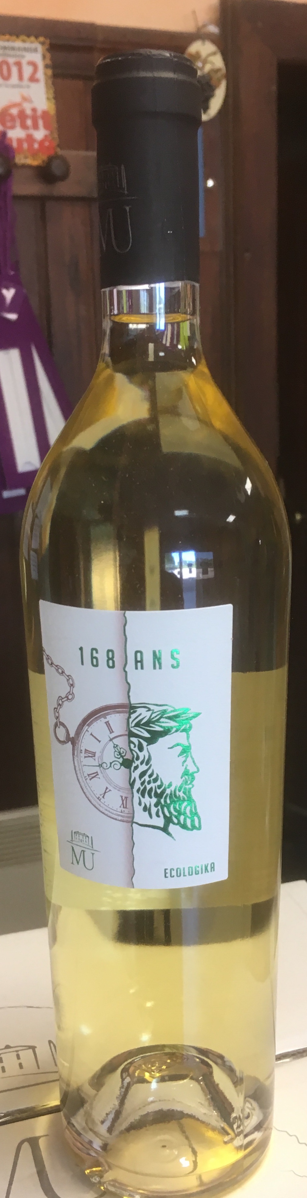 savoir du temps 168 ans  blanc Moelleux