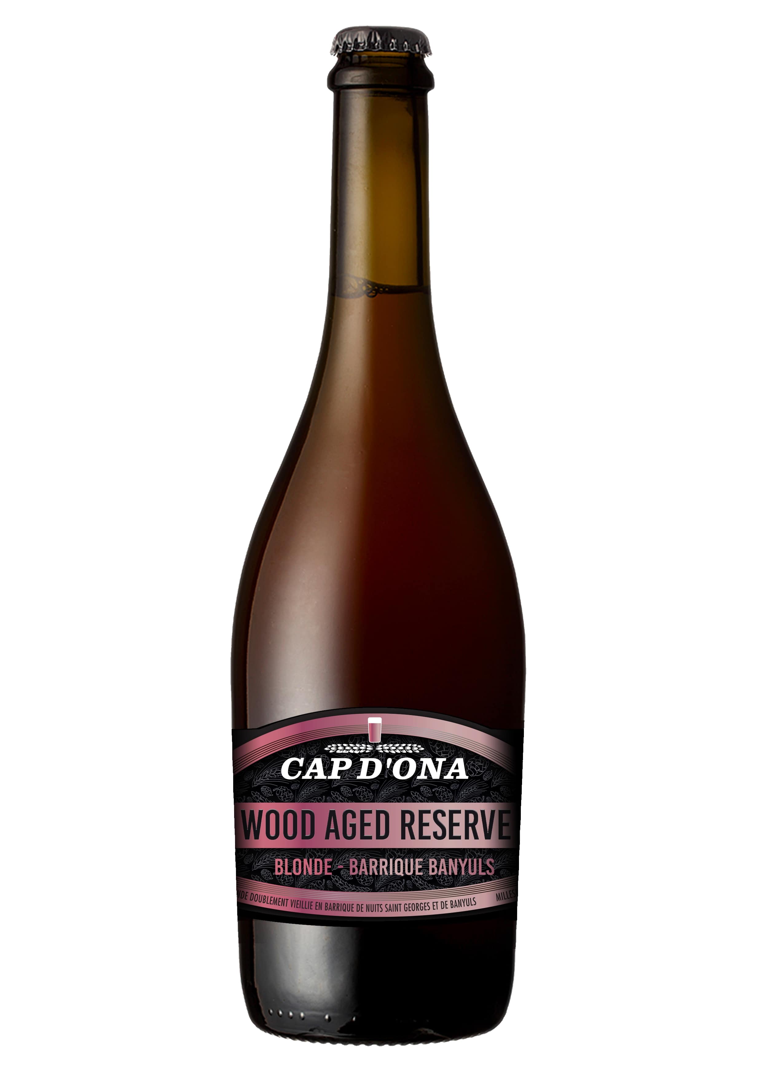 BIERE CAP D ONA Blonde Wood Aged Grande Reserve Banyuls