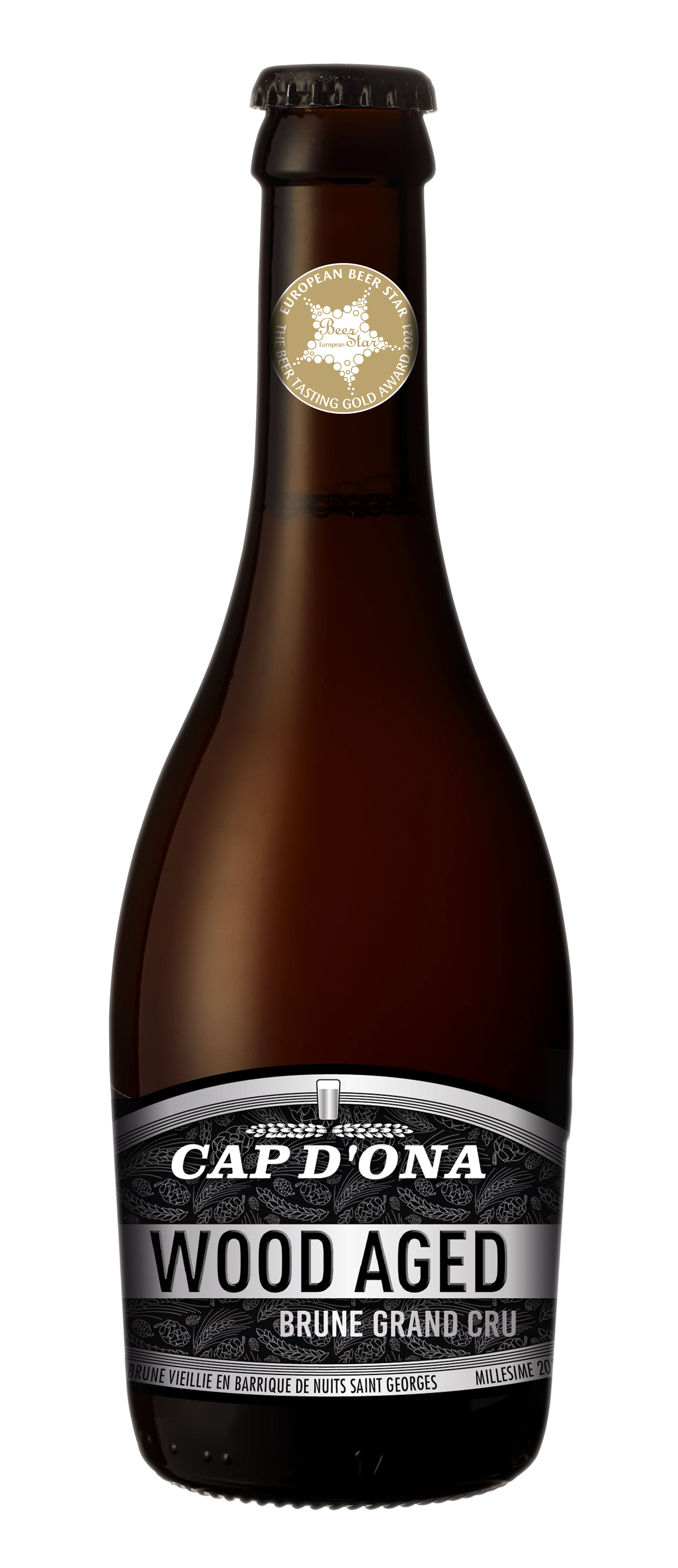 BIERE CAP D ONA Brune Wood Aged Grand Cru