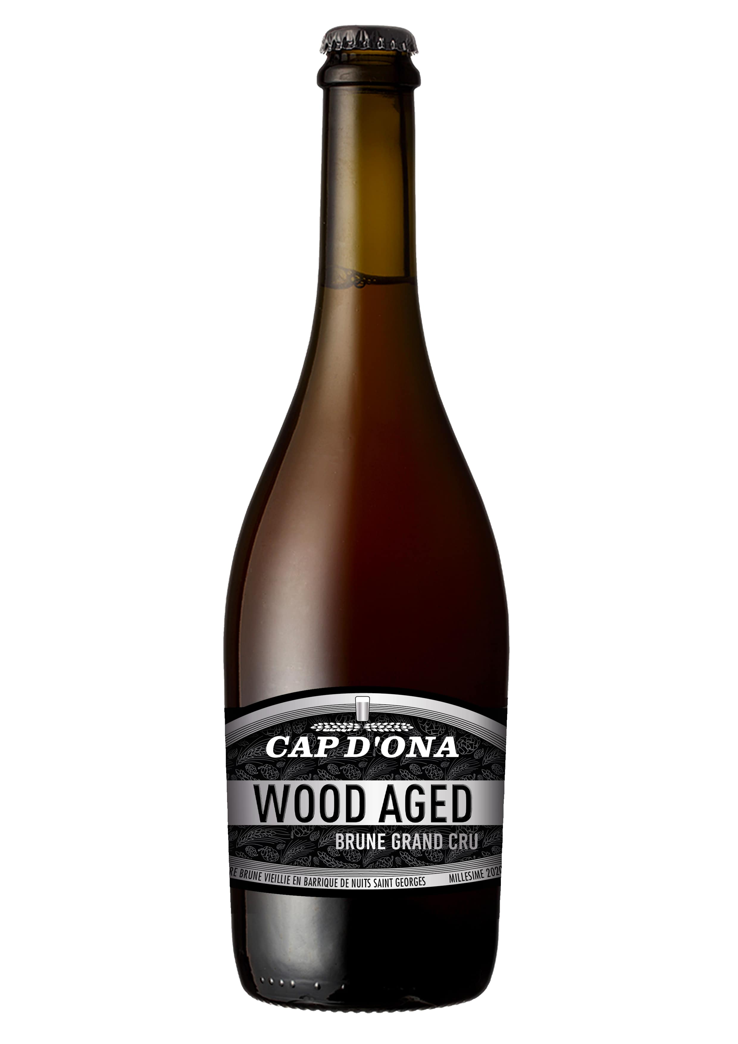 BIERE CAP D ONA Brune Wood Aged Grand Cru