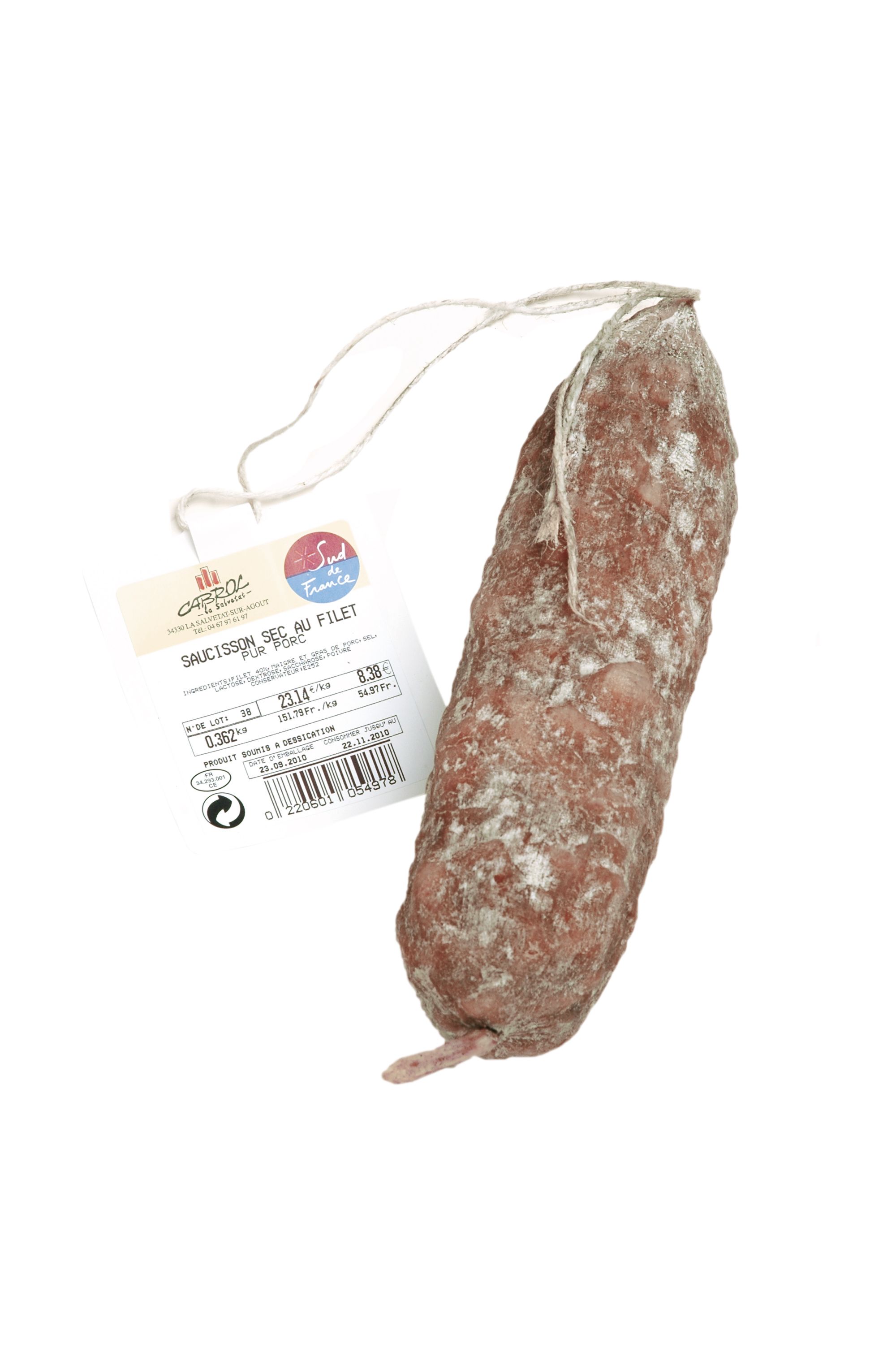 Saucisson Sec au Filet