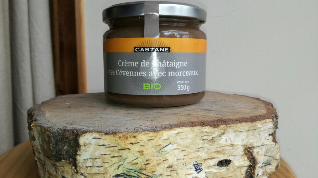 crème de châtaigne avec des morceaux