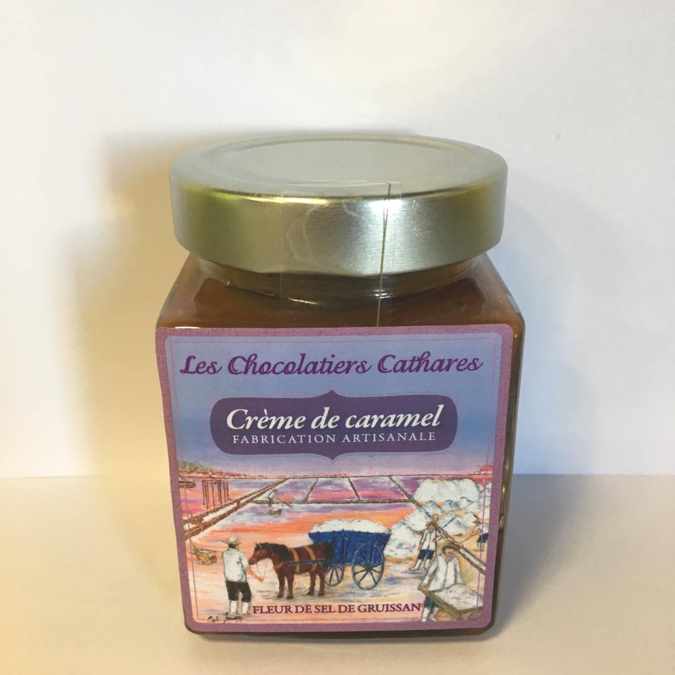 creme de caramel a la fleur de sel de gruissan
