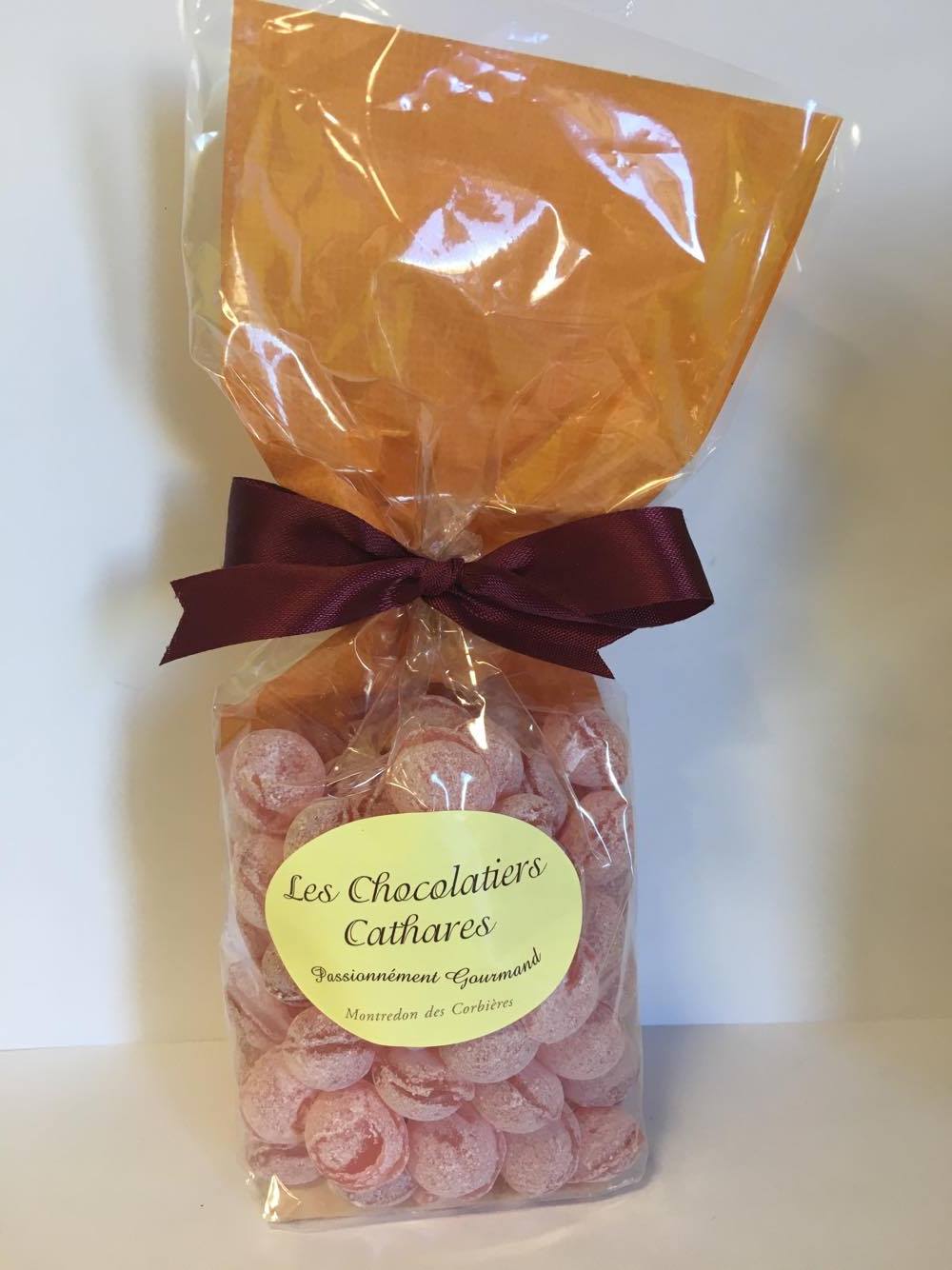 Bonbons artisanaux a la framboise
