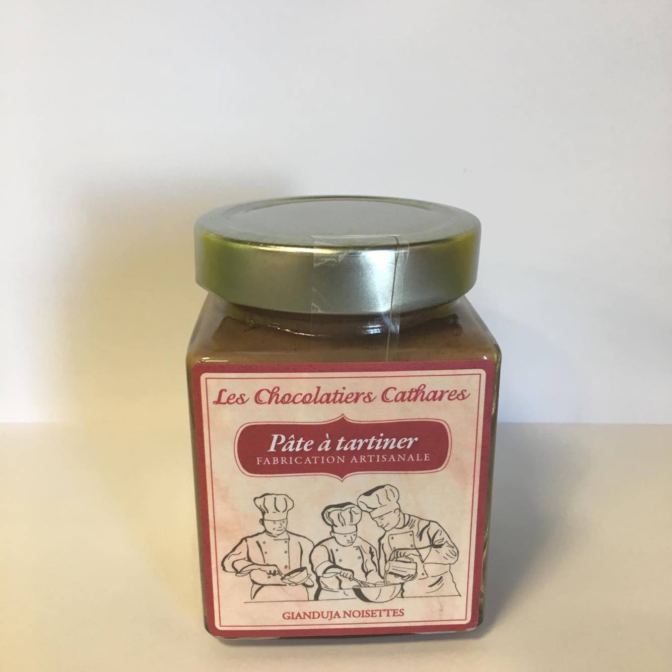 Pate a tartiner artisanale gianduja et noisettes