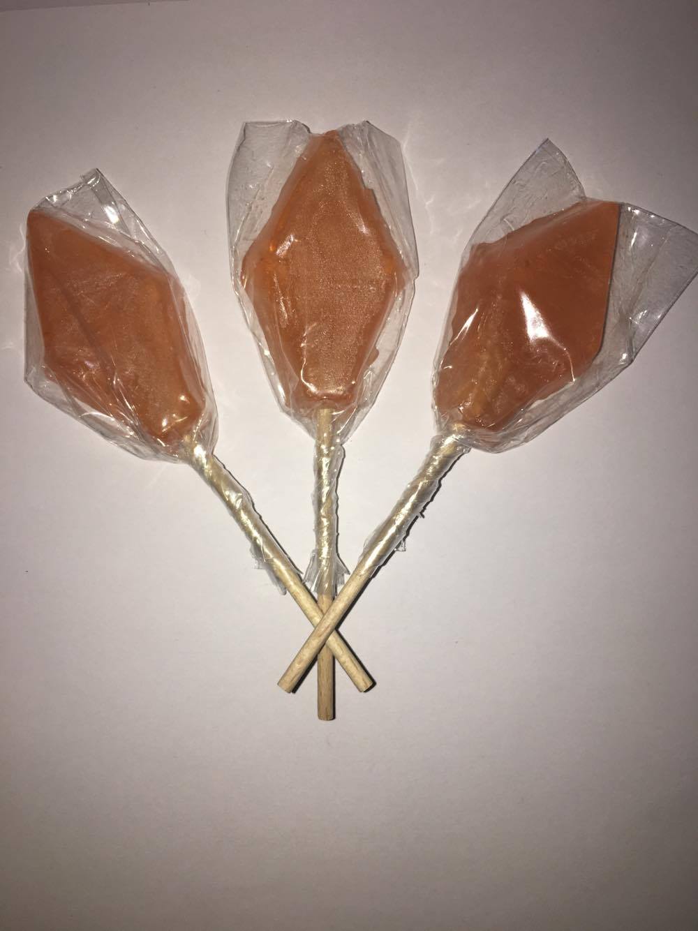 Sucettes artisanales a l\'abricot
