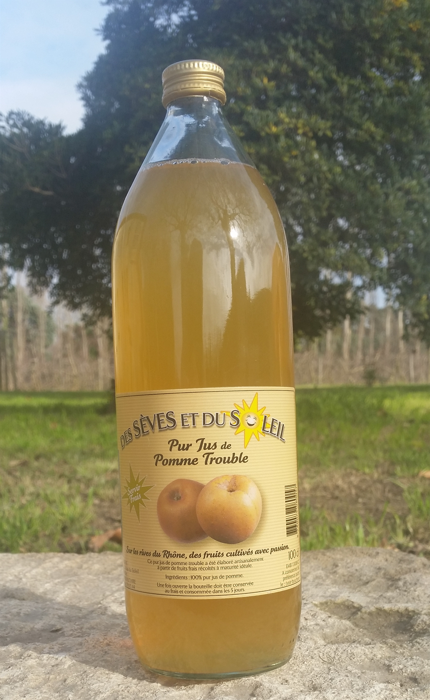 PUR JUS DE POMME TROUBLE