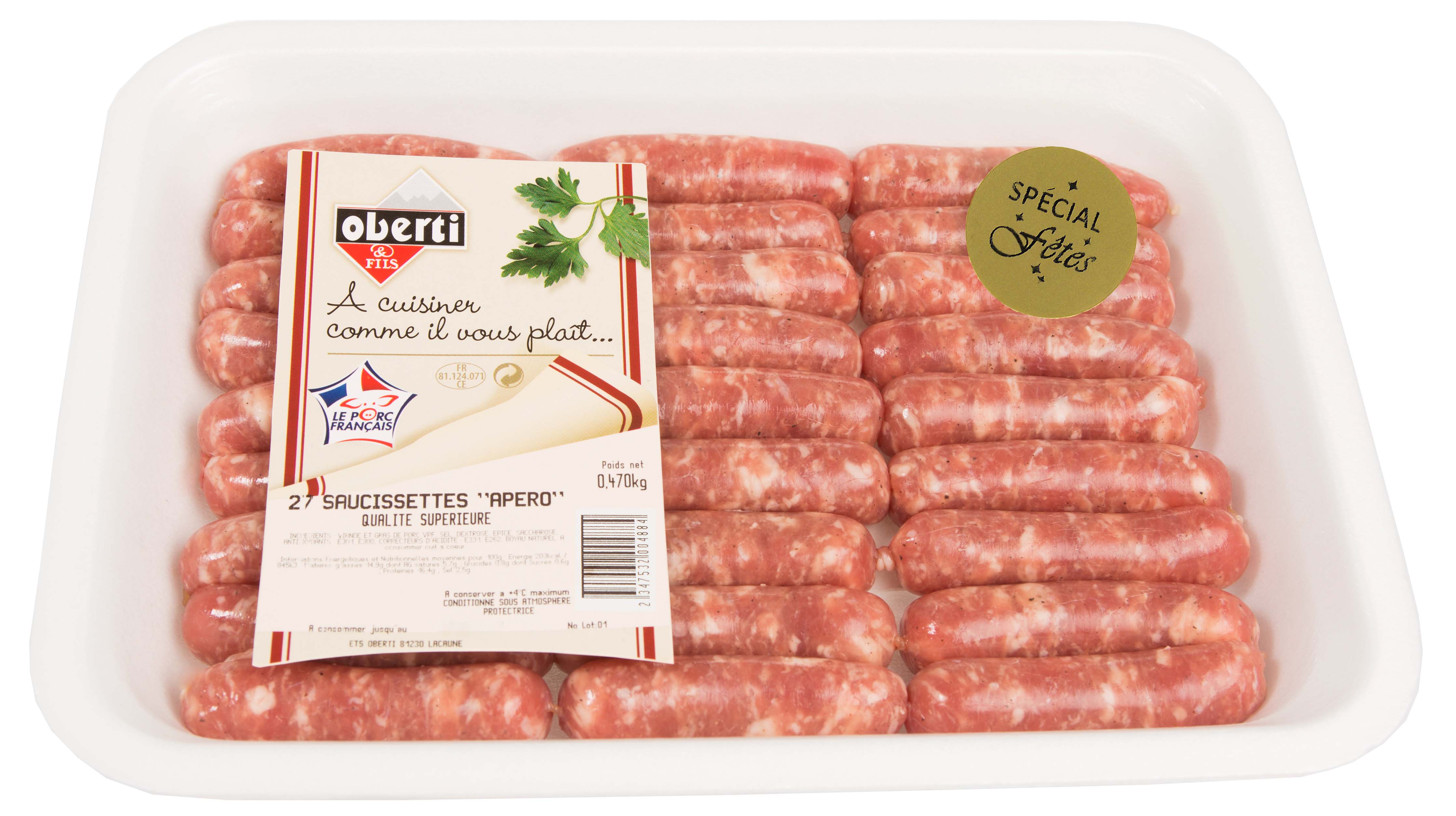 Saucissettes apero aux cepes VPF 300g