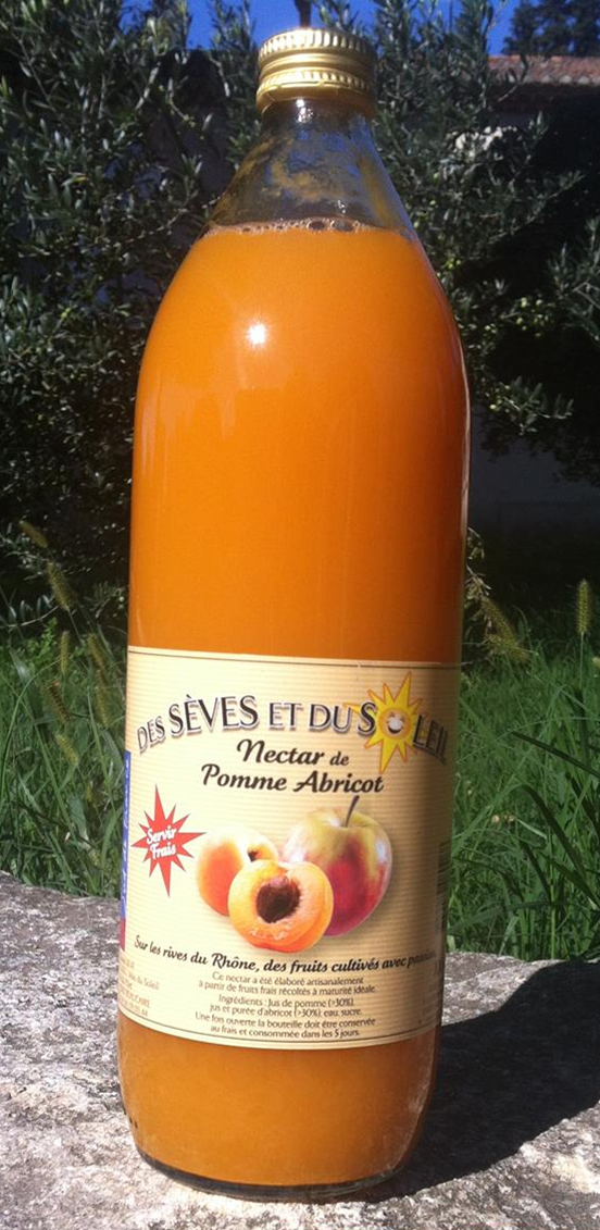 PUR JUS POMME/ABRICOT