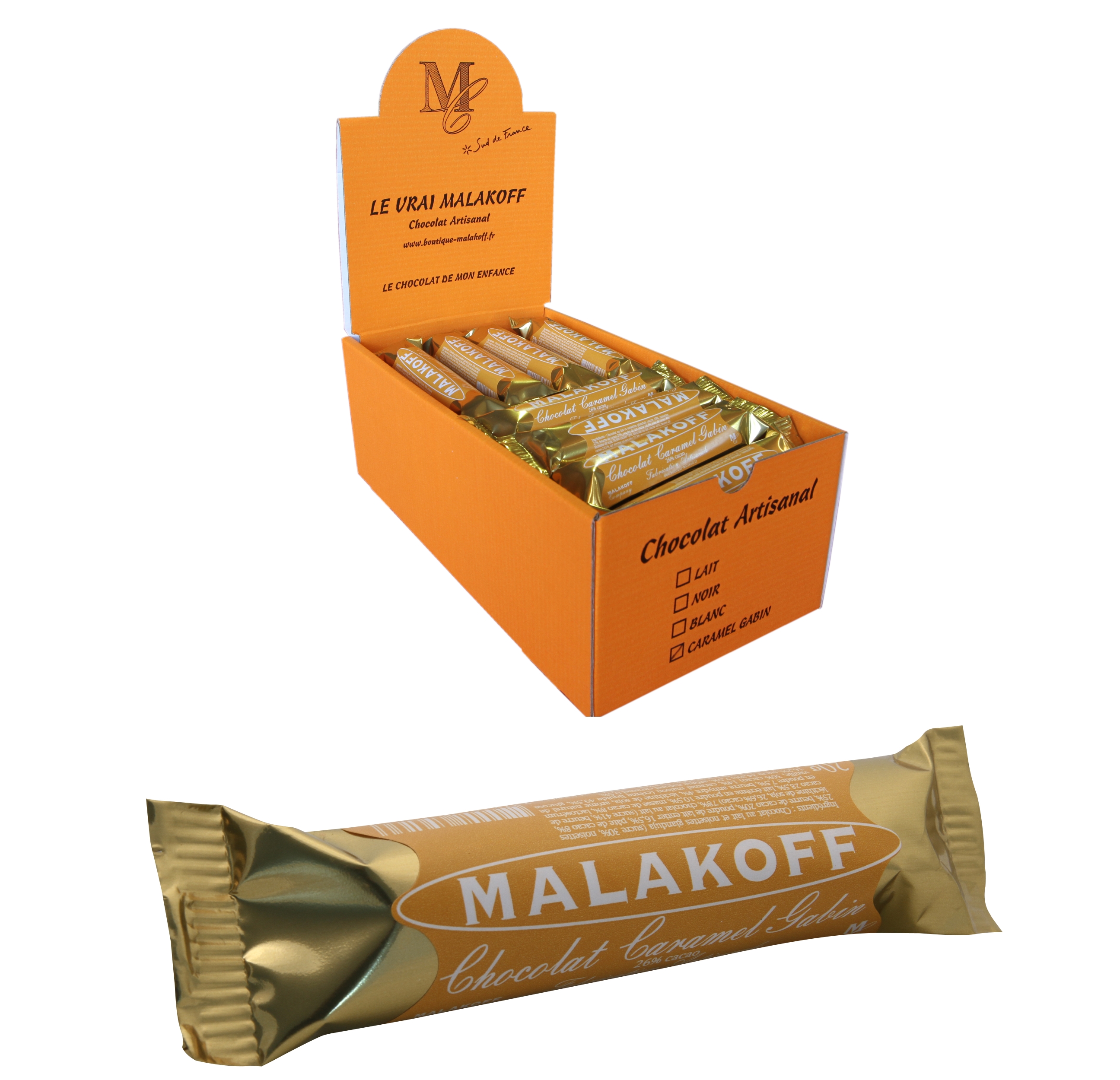 Chocolat Malakoff Caramel Gabin