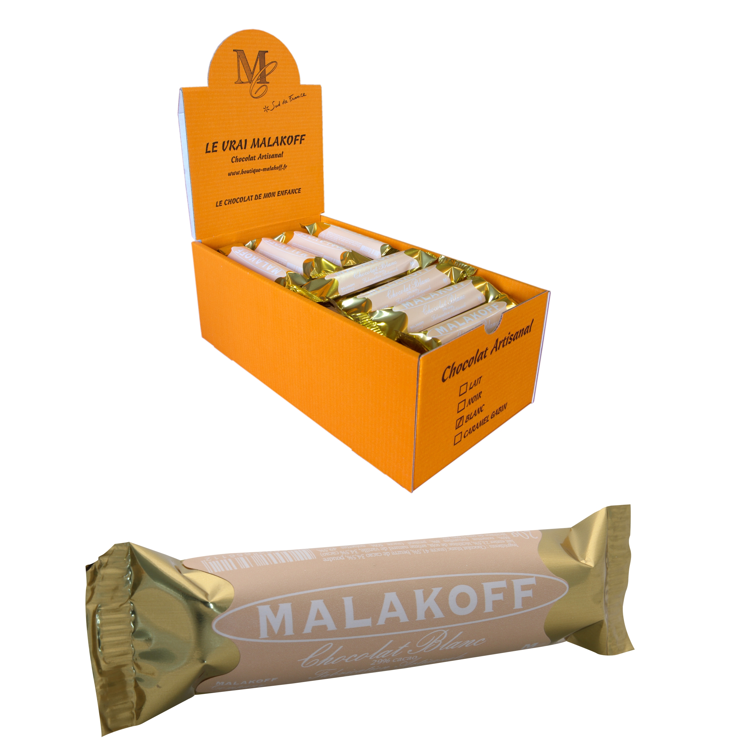 Chocolat Malakoff Blanc
