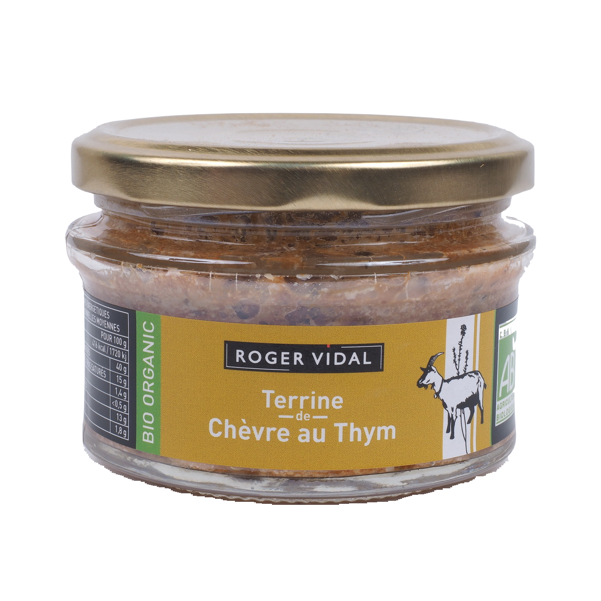 Terrine de chèvre au thym