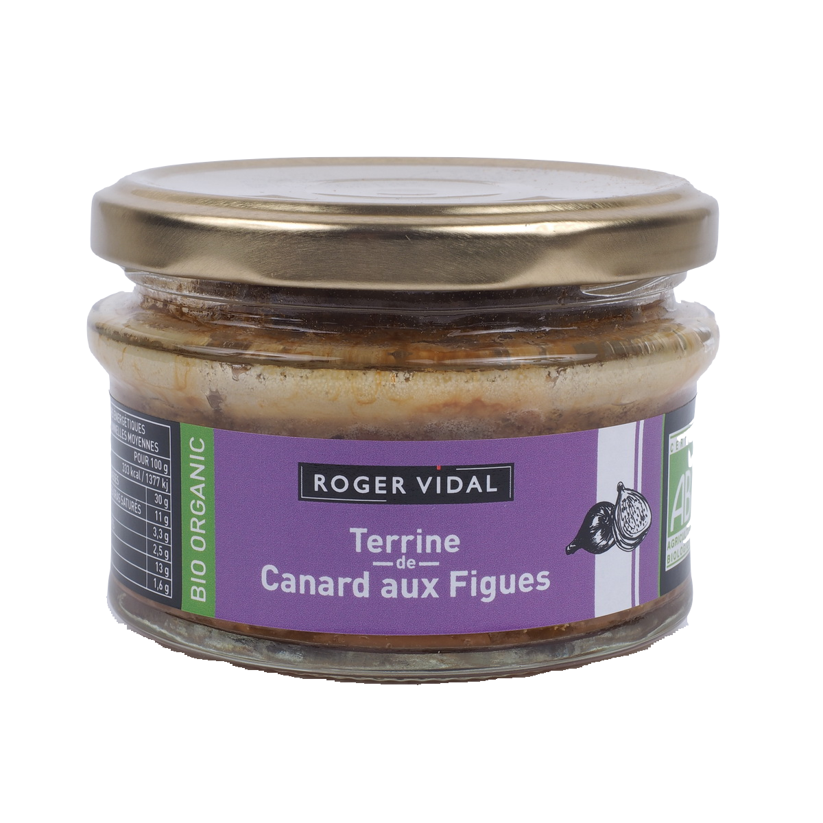 Terrine de canard aux figues