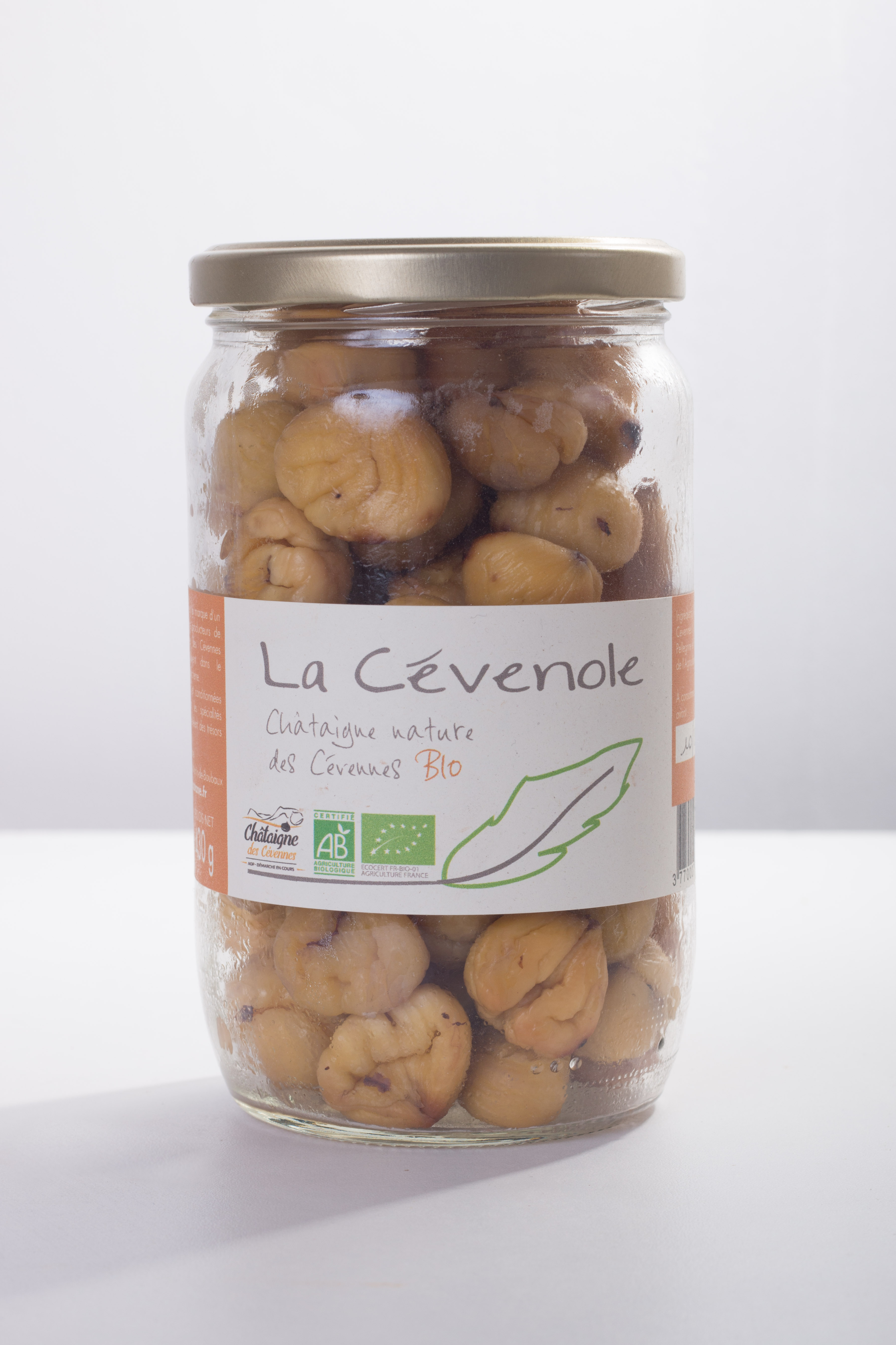 châtaignes nature 430 gr